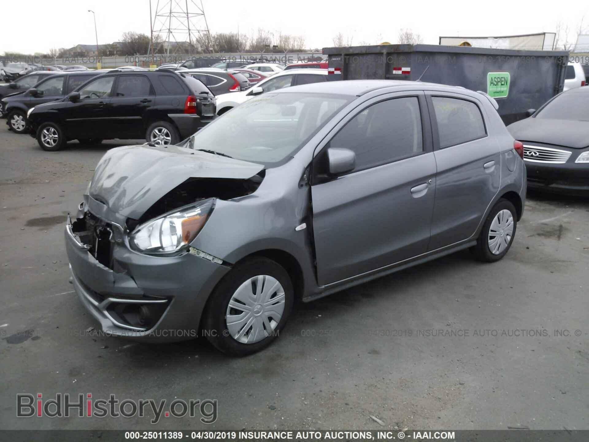 2017 MITSUBISHI MIRAGE - VIN: ML32A3HJ5HH022452 - Фото 2