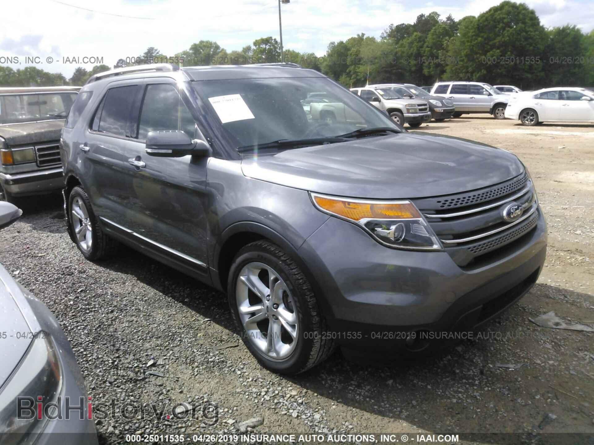 Photo 1FM5K7F86DGC06633 - FORD EXPLORER 2013