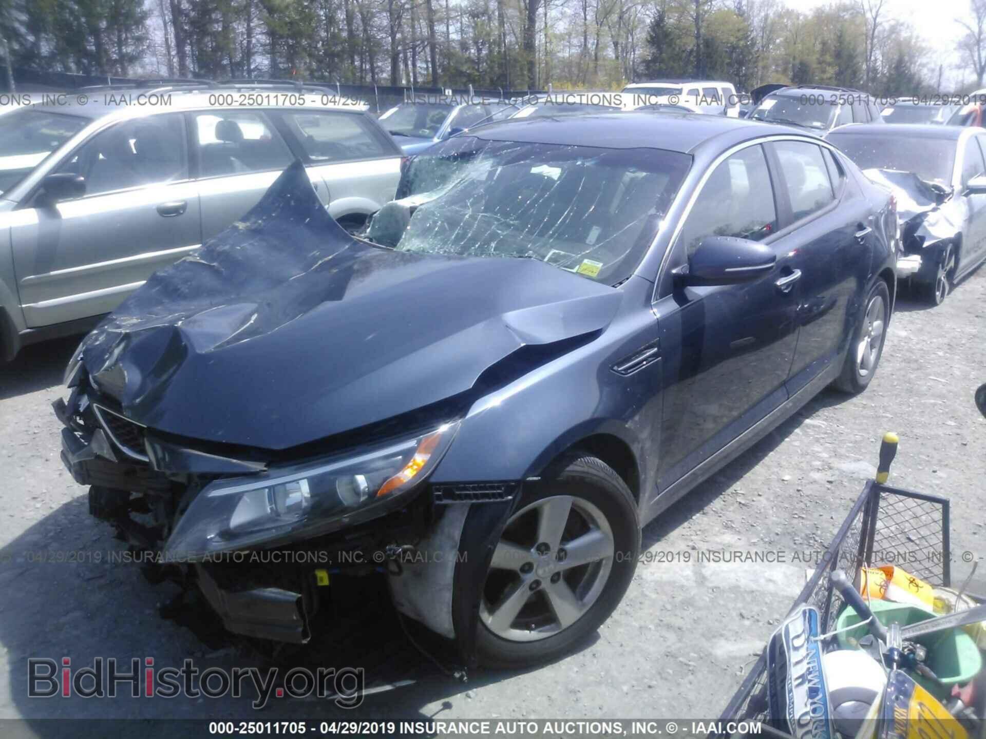 2015 KIA OPTIMA - VIN: KNAGM4A79F5531647 - Photo 2