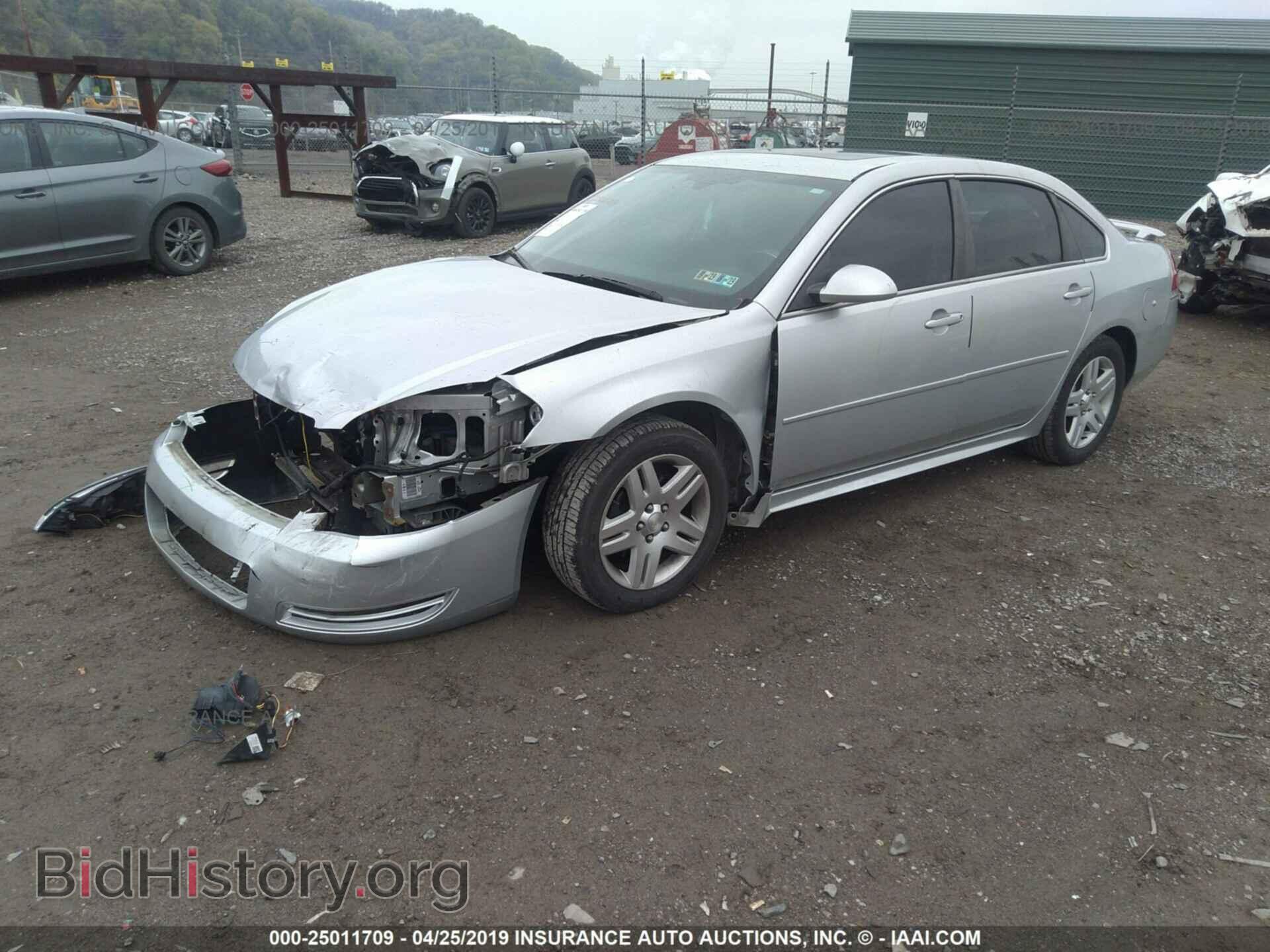 2012 CHEVROLET IMPALA - VIN: 2G1WG5E34C1274745 - Фото 2