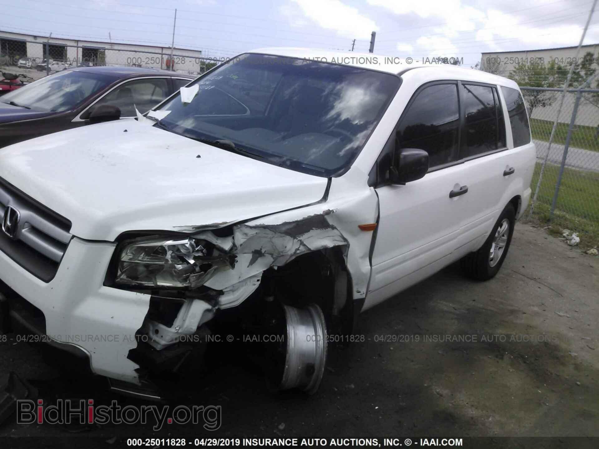 2006 HONDA PILOT - VIN: 5FNYF28136B026175 - Фото 2