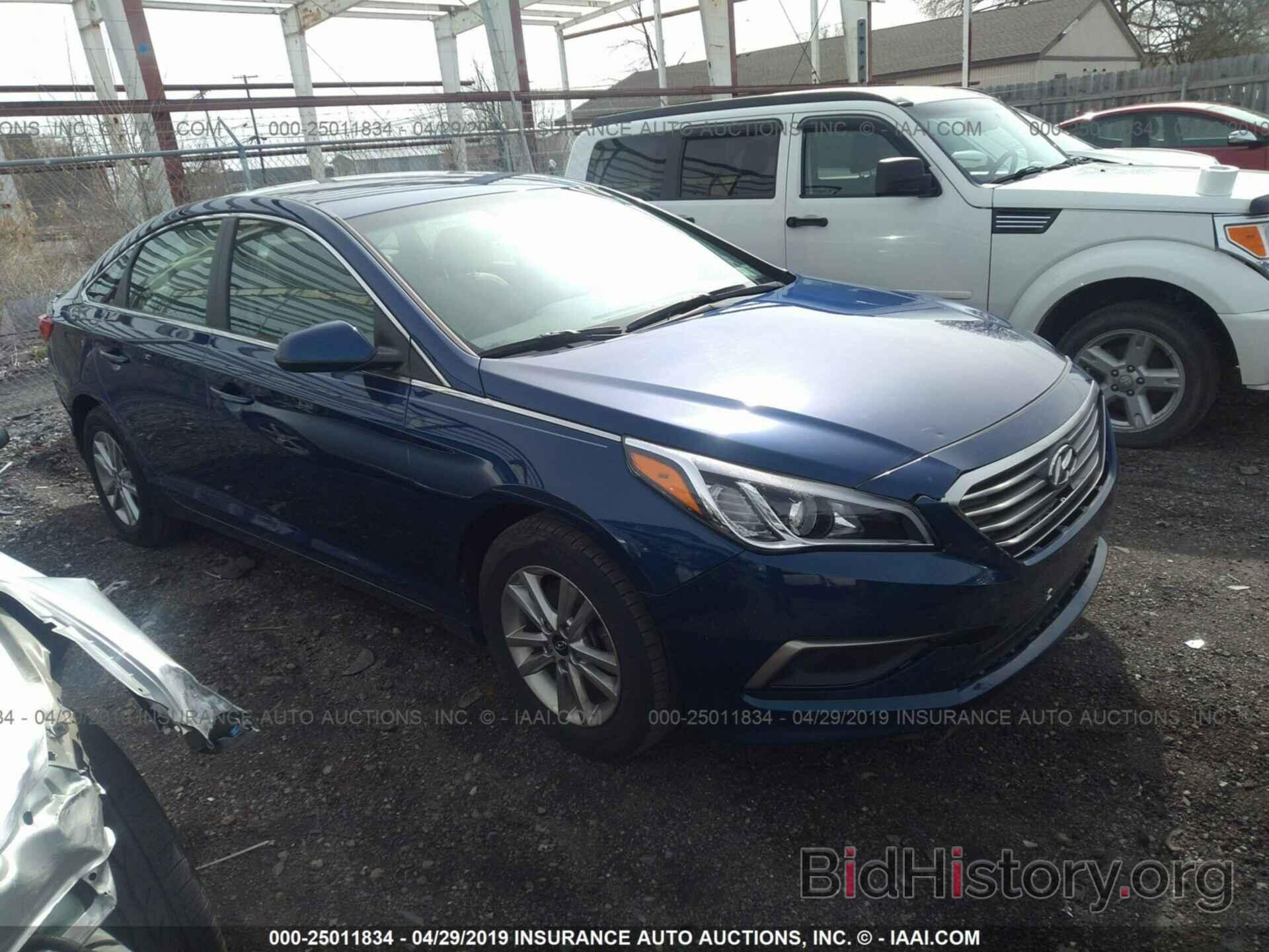 Photo 5NPE24AF7GH426081 - HYUNDAI SONATA 2016