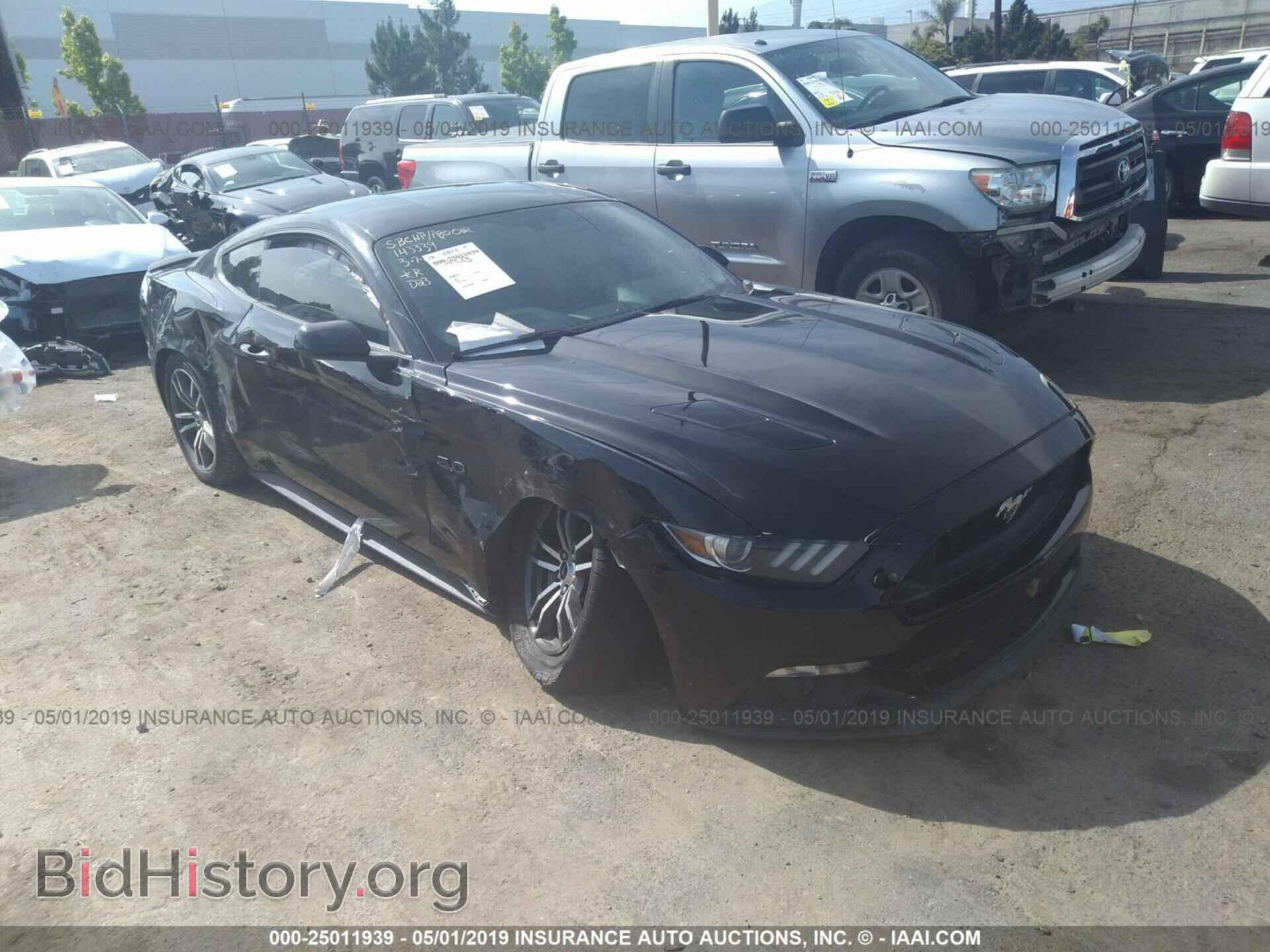 Фотография 1FA6P8CF9F5340155 - FORD MUSTANG 2015