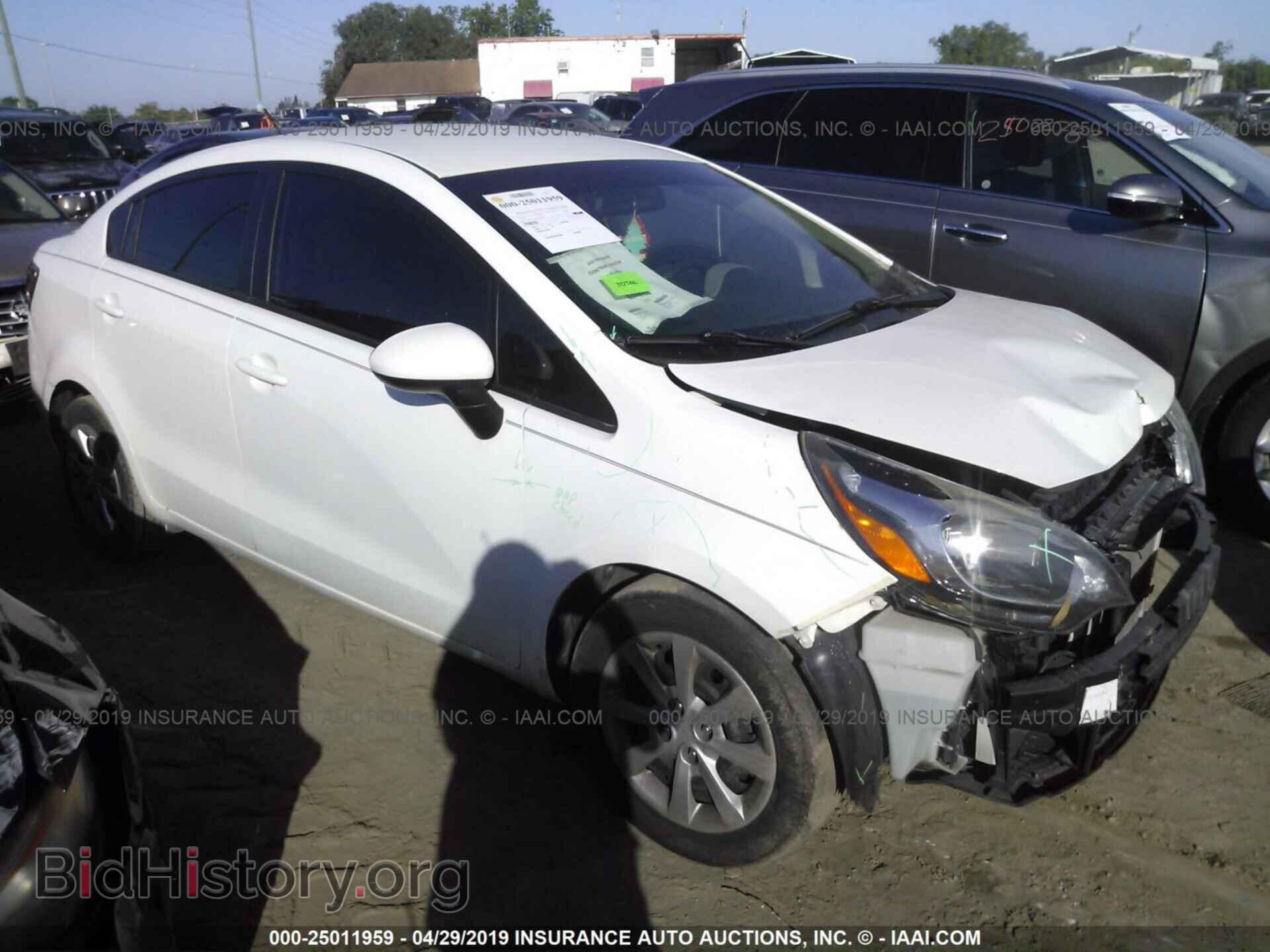 Фотография KNADM4A34E6328576 - KIA RIO 2014