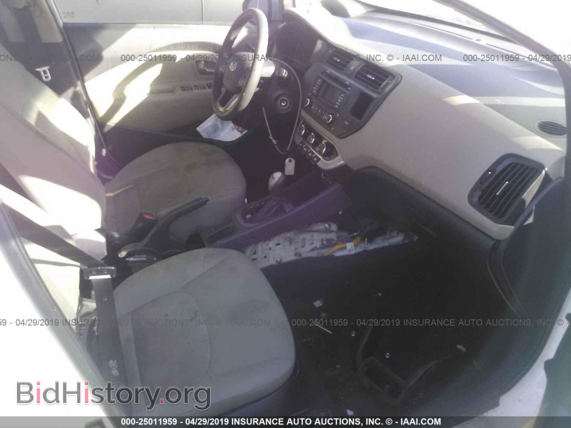 2014 KIA RIO - VIN: KNADM4A34E6328576 - Фото 5