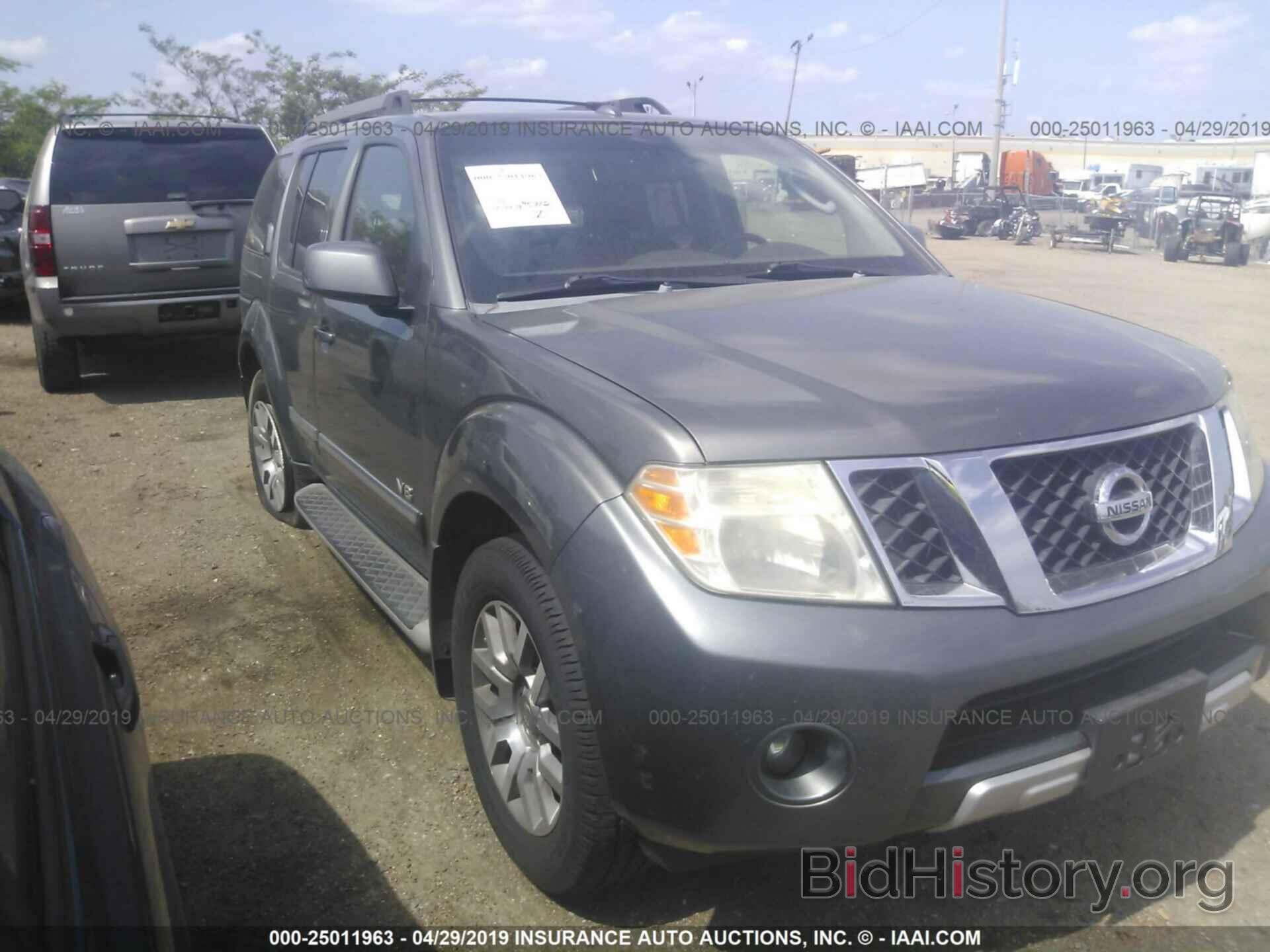 Photo 5N1BR18A18C641293 - NISSAN PATHFINDER 2008