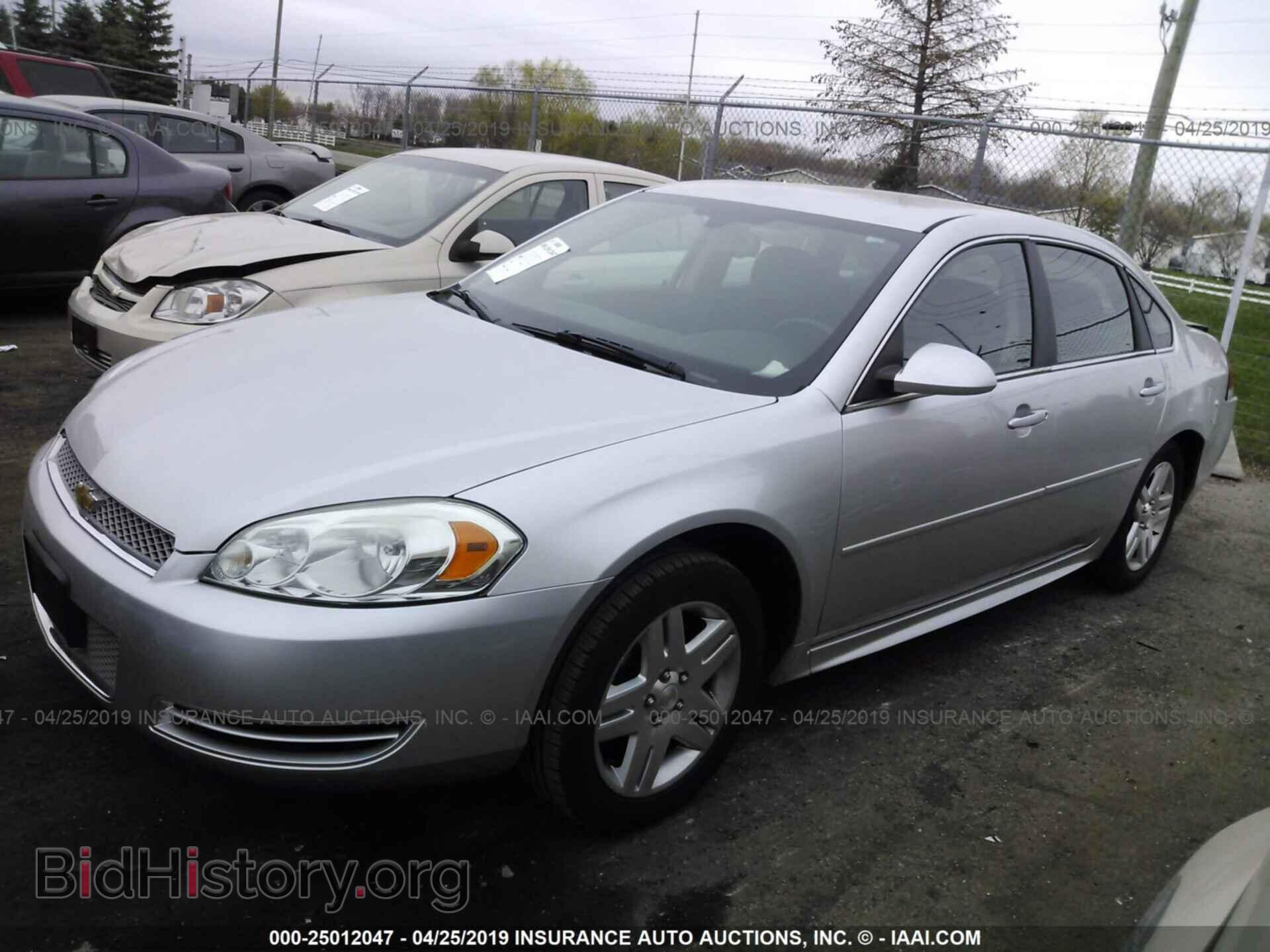 2012 CHEVROLET IMPALA - VIN: 2G1WG5E33C1282982 - Фото 2