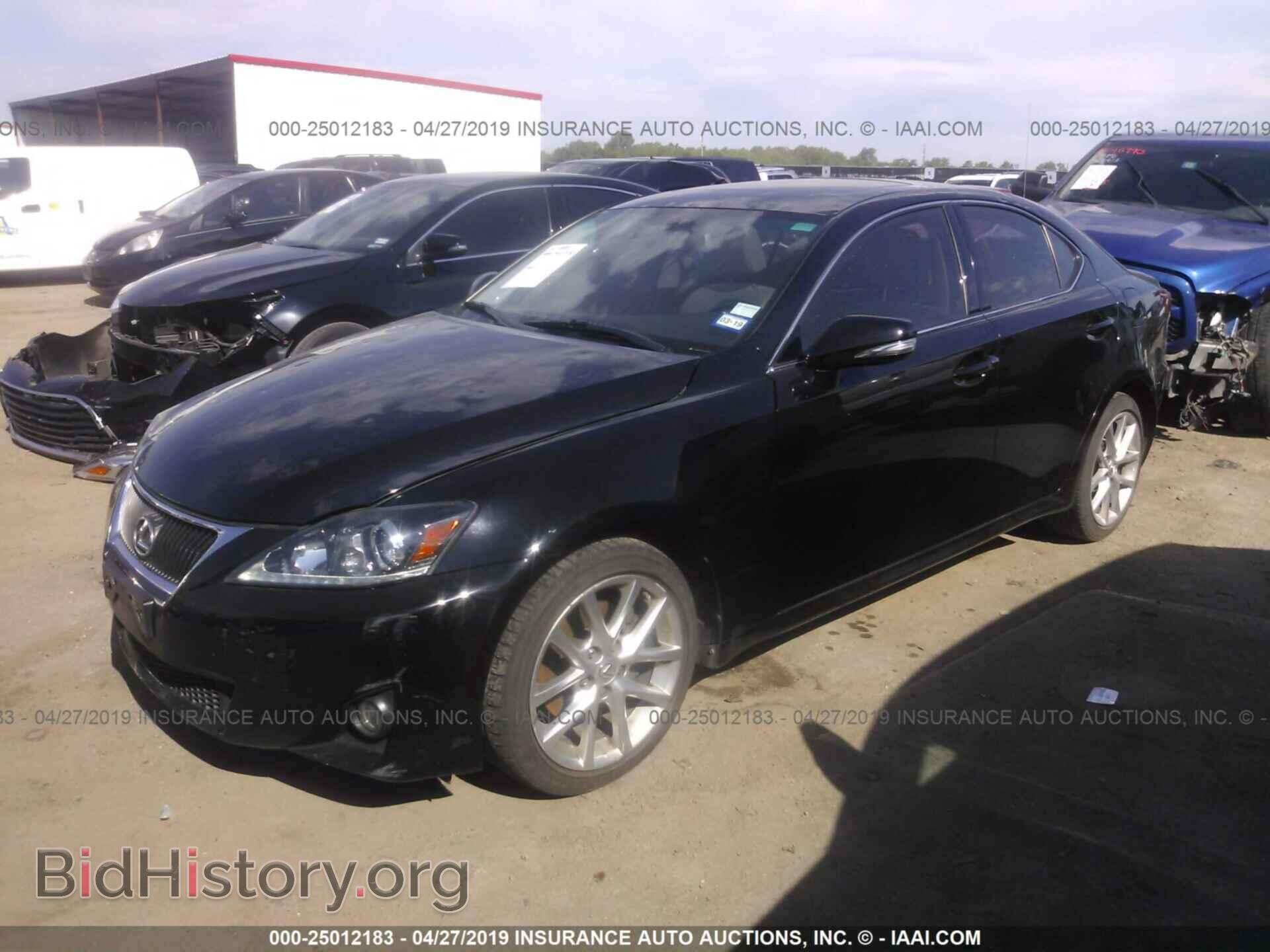 2012 LEXUS IS - VIN: JTHCF5C29C5053310 - Фото 2
