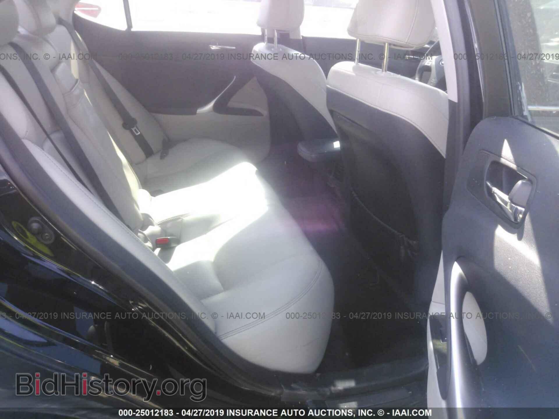 2012 LEXUS IS - VIN: JTHCF5C29C5053310 - Фото 8