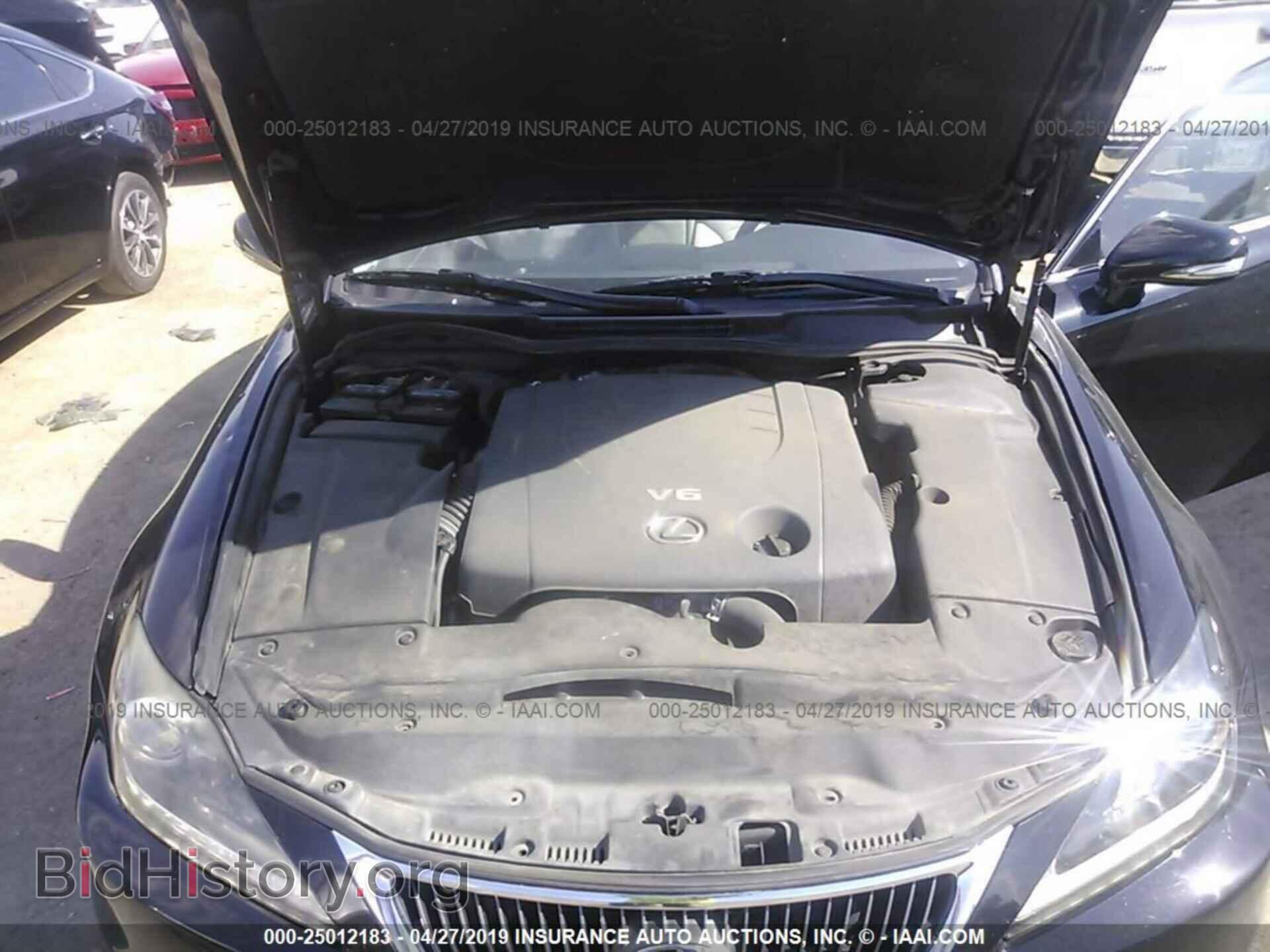 2012 LEXUS IS - VIN: JTHCF5C29C5053310 - Фото 10