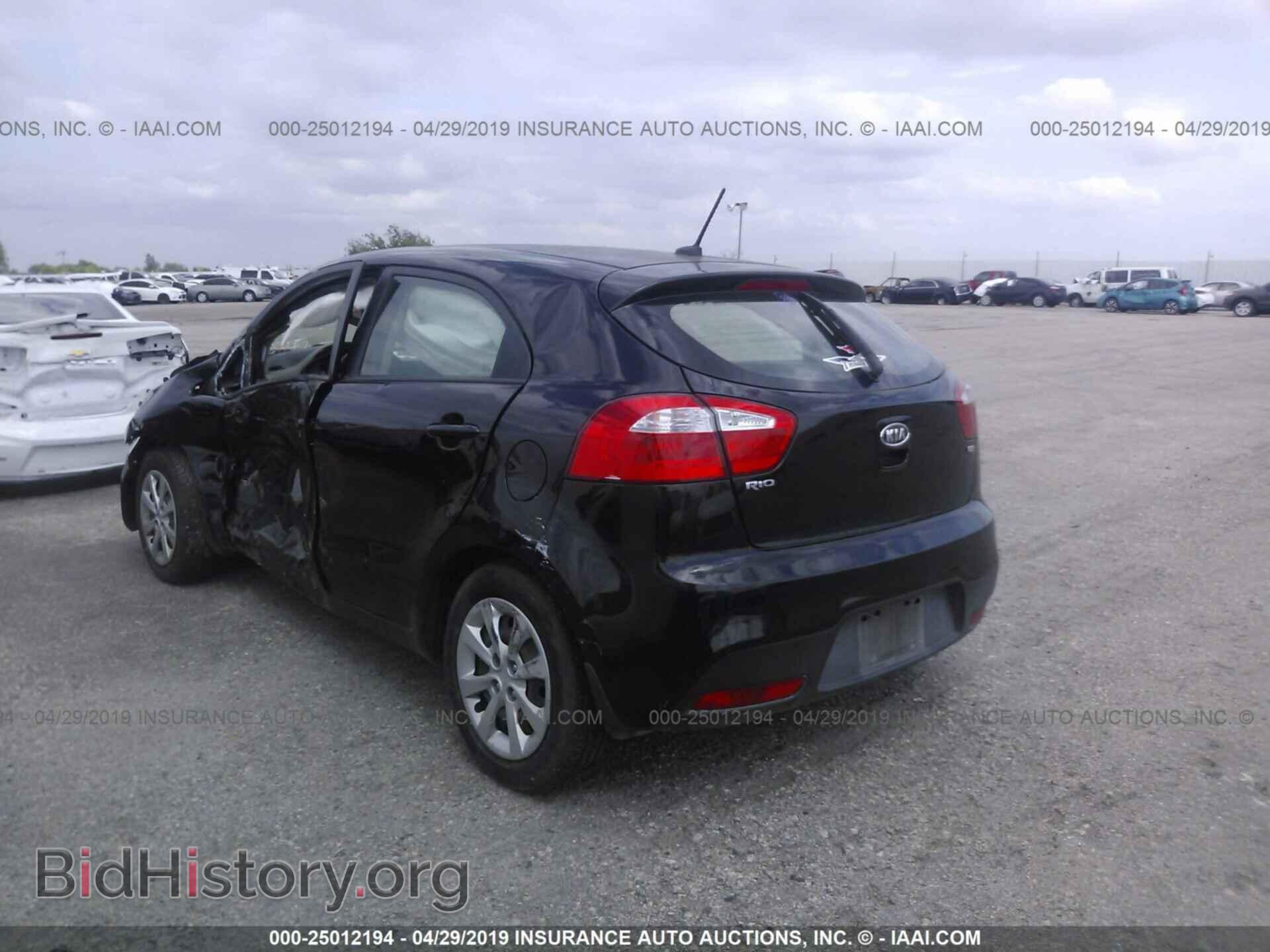 2013 KIA RIO - VIN: KNADM5A37D6101239 - Фото 3