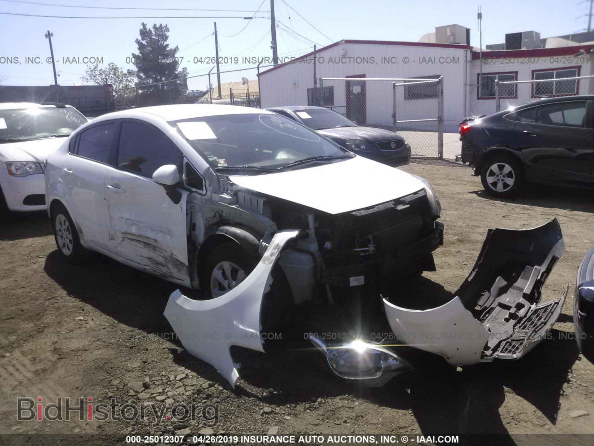 Фотография KNADM4A34D6211952 - KIA RIO 2013