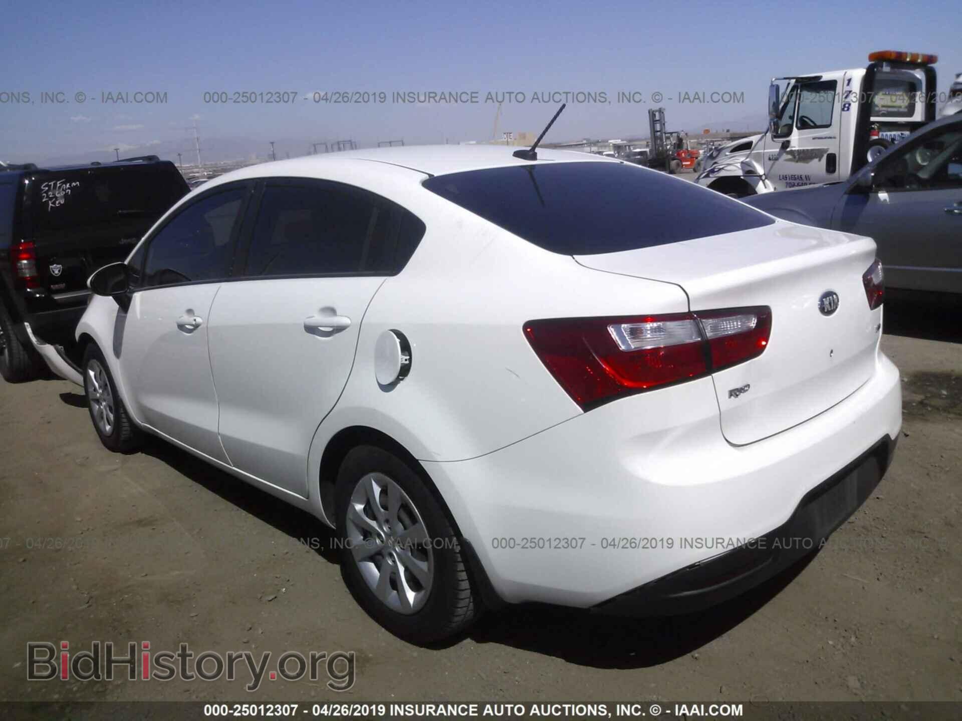 2013 KIA RIO - VIN: KNADM4A34D6211952 - Фото 3