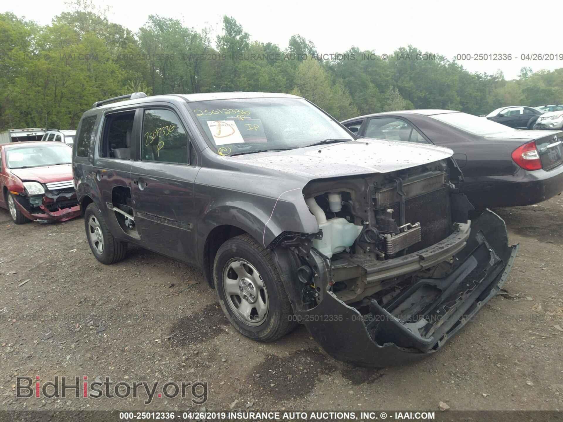 Фотография 5FNYF4H24CB009188 - HONDA PILOT 2012