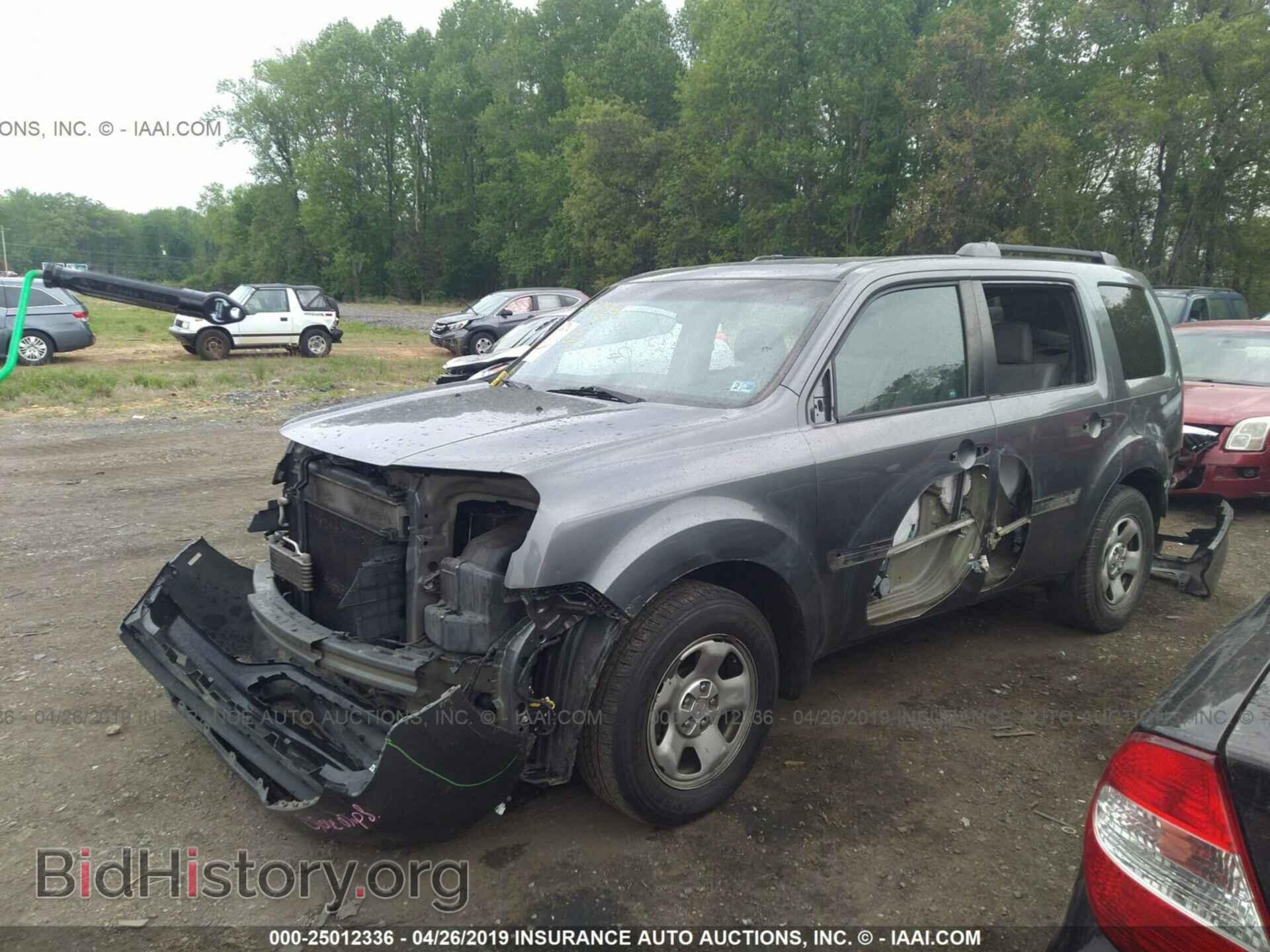 2012 HONDA PILOT - VIN: 5FNYF4H24CB009188 - Photo 2