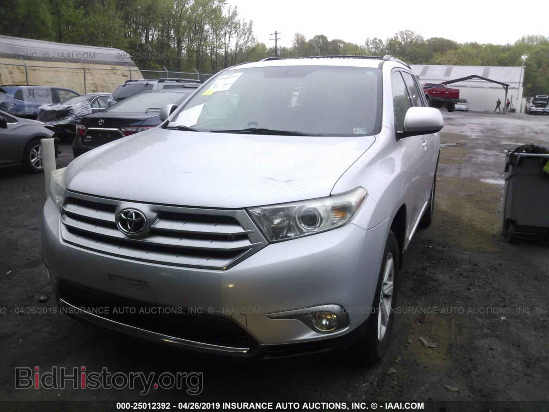 2012 TOYOTA HIGHLANDER - VIN: 5TDBK3EH3CS130620 - Фото 2