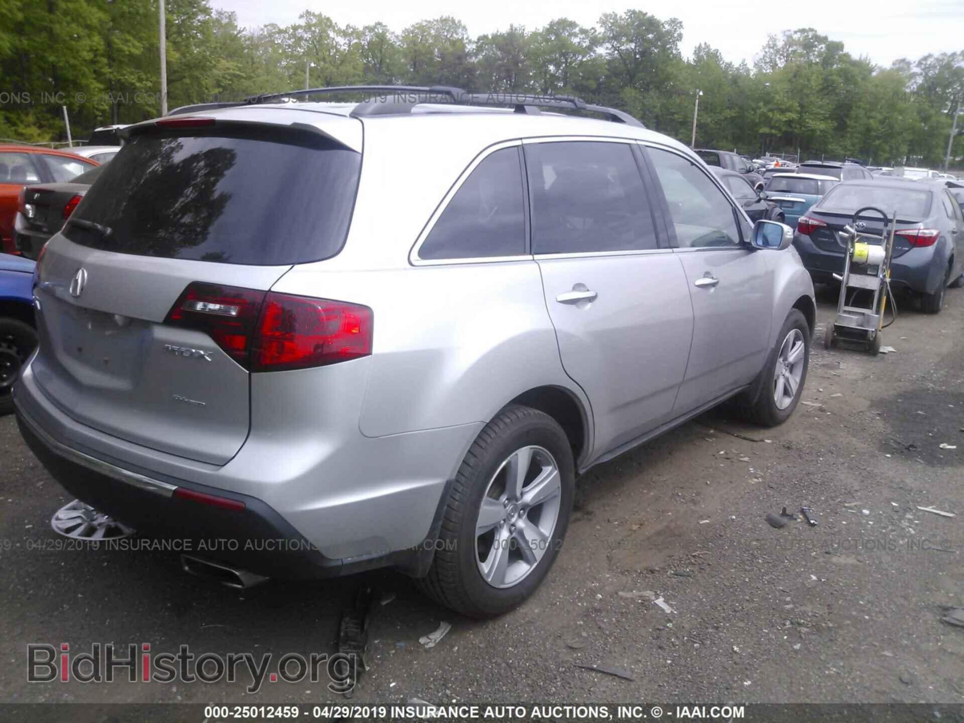 2012 ACURA MDX - VIN: 2HNYD2H30CH519951 - Фото 4