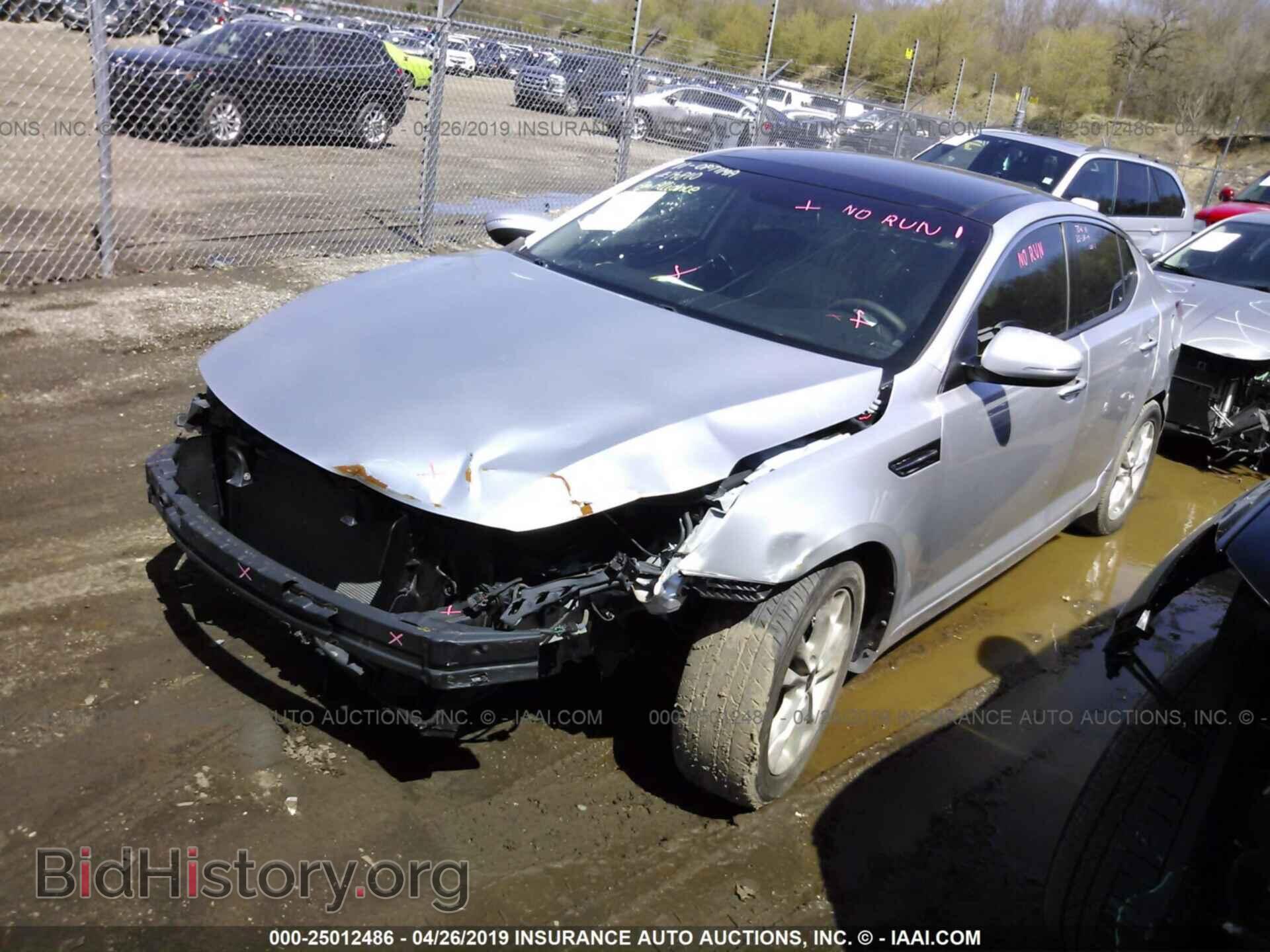 2011 KIA OPTIMA - VIN: KNAGN4A71B5124025 - Фото 2
