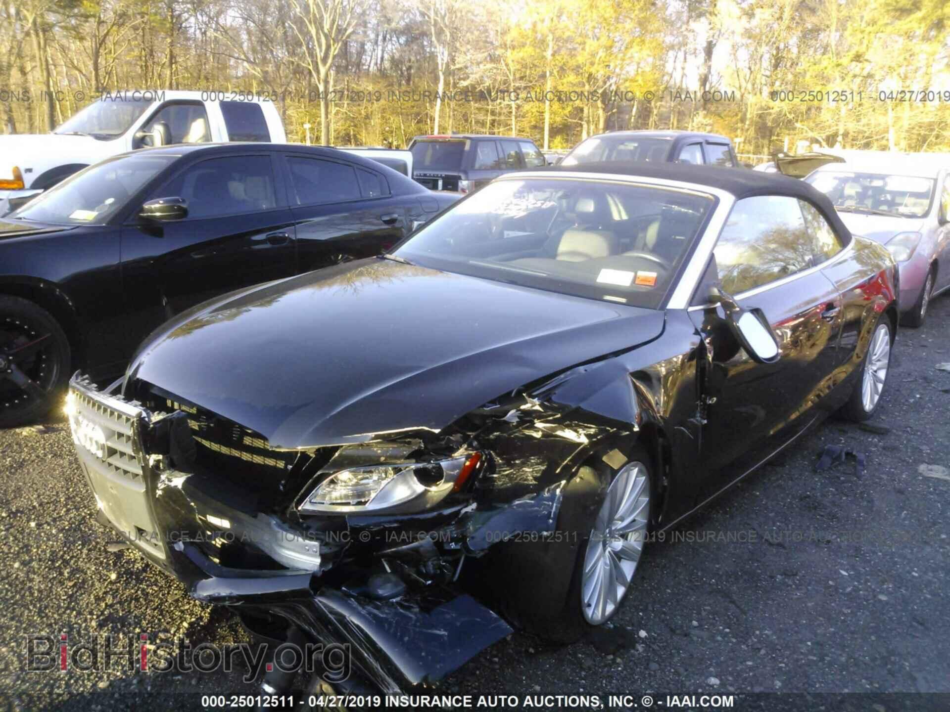 2012 AUDI A5 - VIN: WAUCFAFH0CN006741 - Фото 2