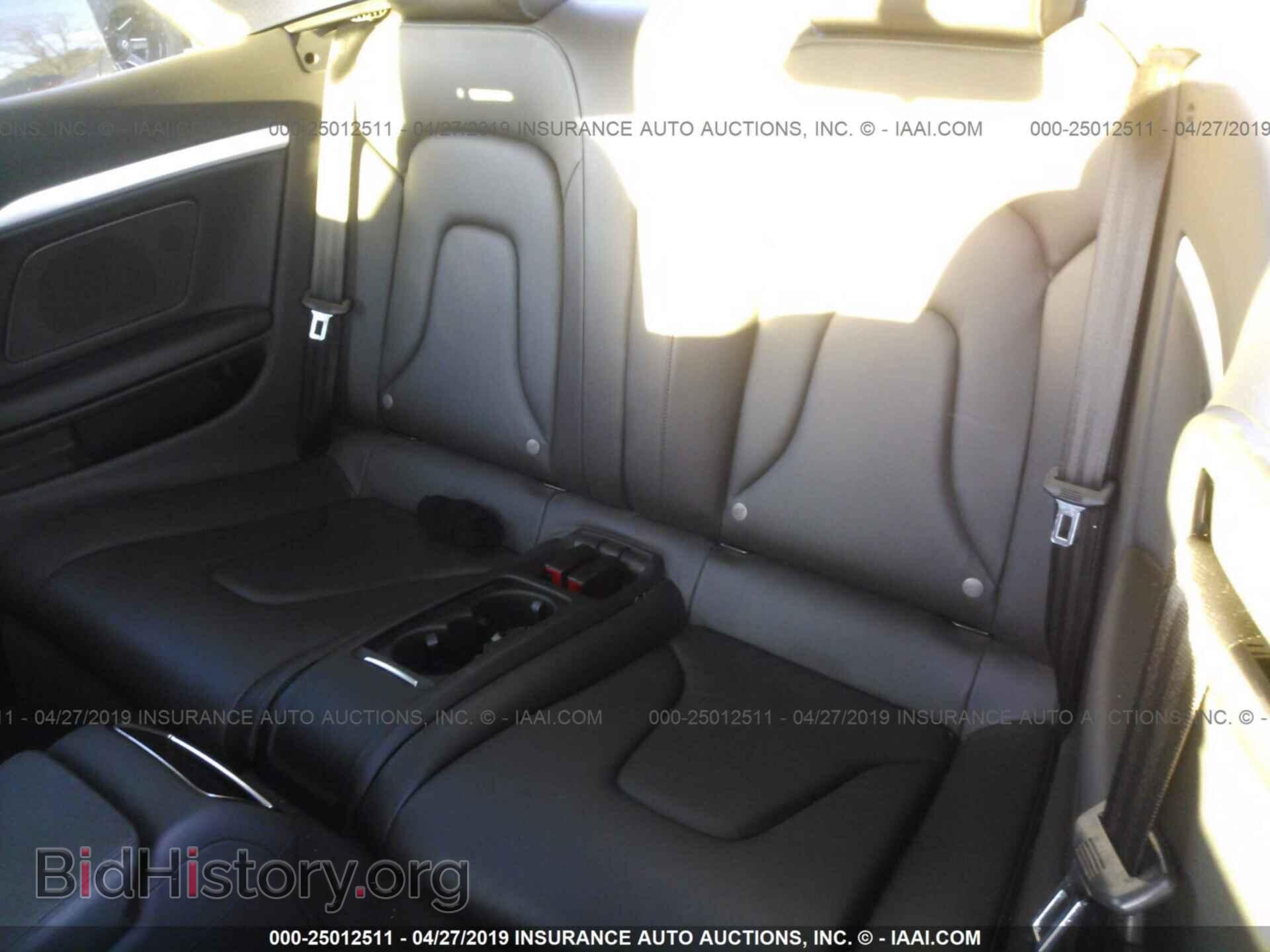 2012 AUDI A5 - VIN: WAUCFAFH0CN006741 - Фото 8