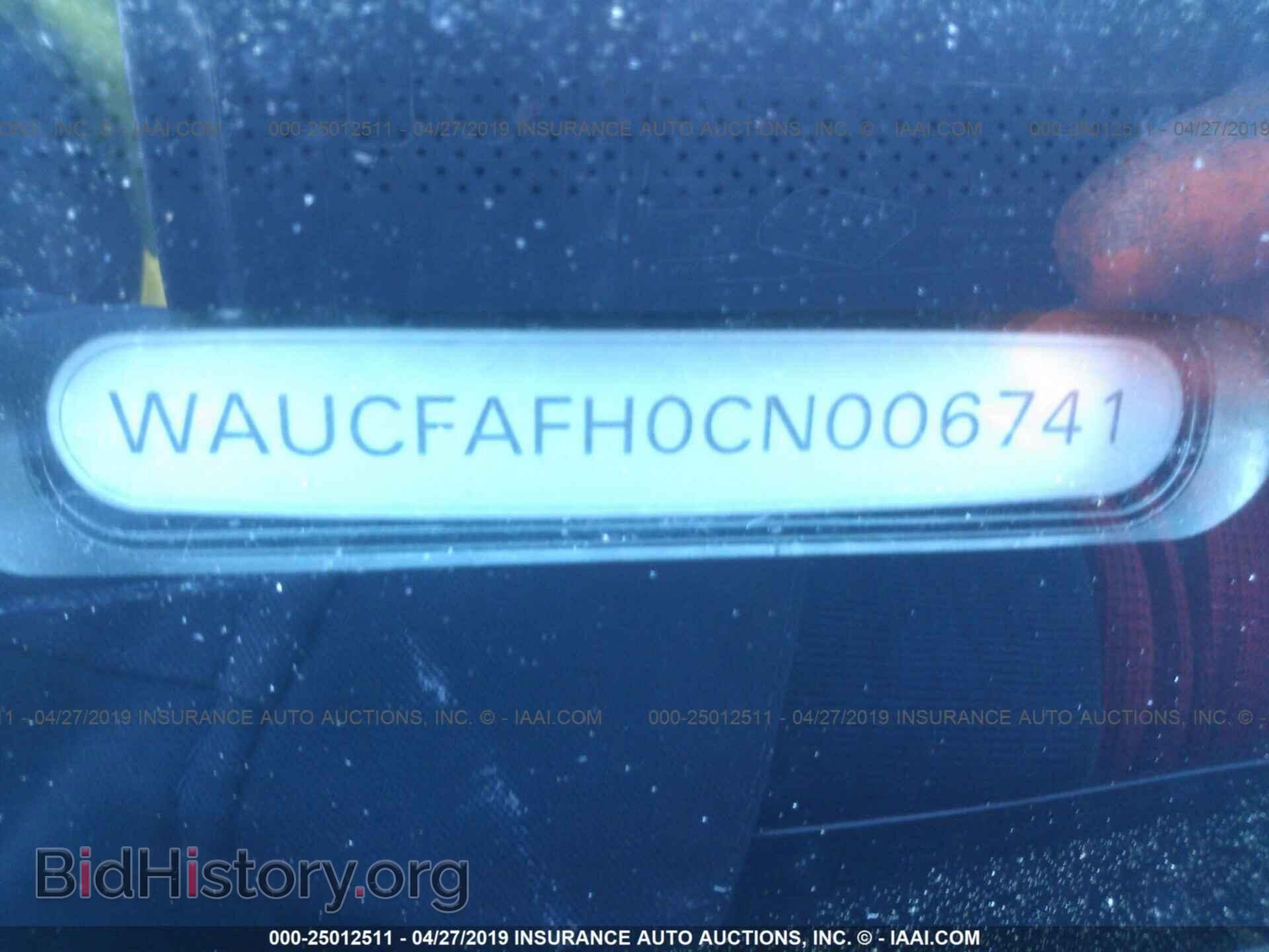 2012 AUDI A5 - VIN: WAUCFAFH0CN006741 - Фото 9