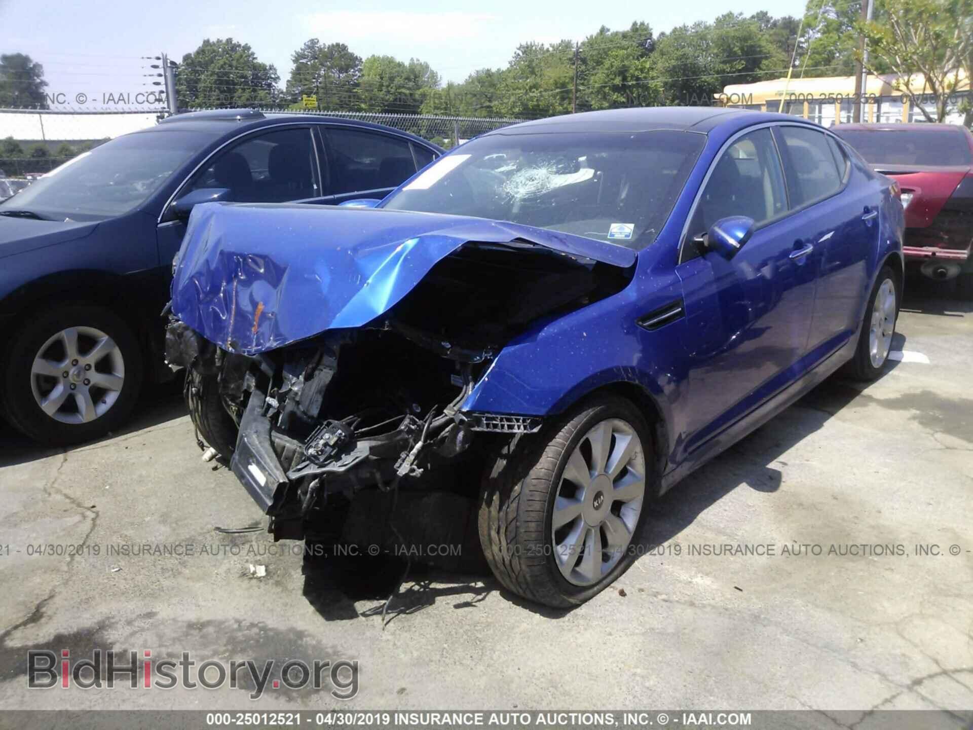 2013 KIA OPTIMA - VIN: 5XXGR4A67DG122504 - Фото 2