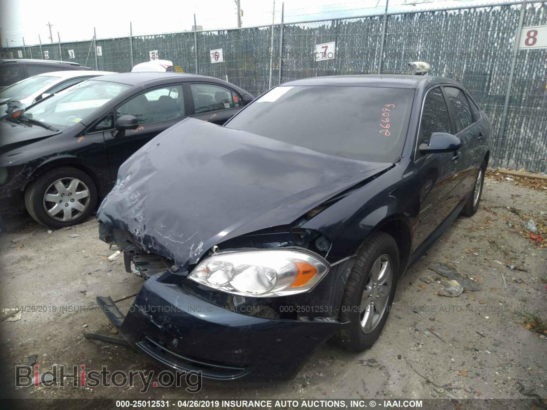 2012 CHEVROLET IMPALA - VIN: 2G1WA5E30C1266093 - Фото 2