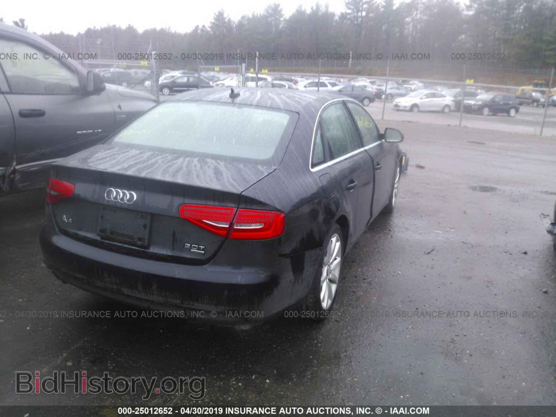 2013 AUDI A4 - VIN: WAUFFAFL4DN047196 - Фото 4