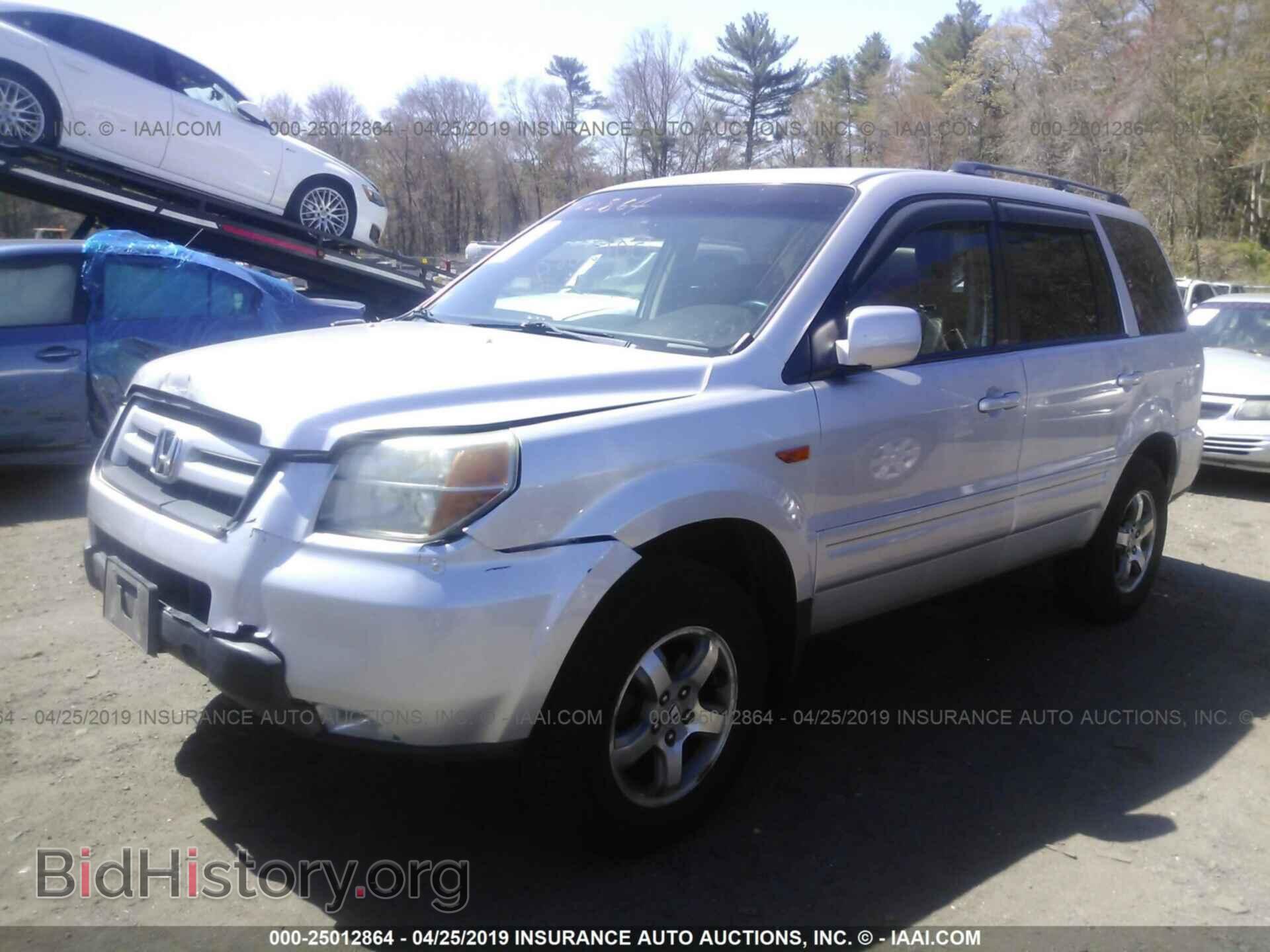 2006 HONDA PILOT - VIN: 2HKYF18666H522823 - Фото 2