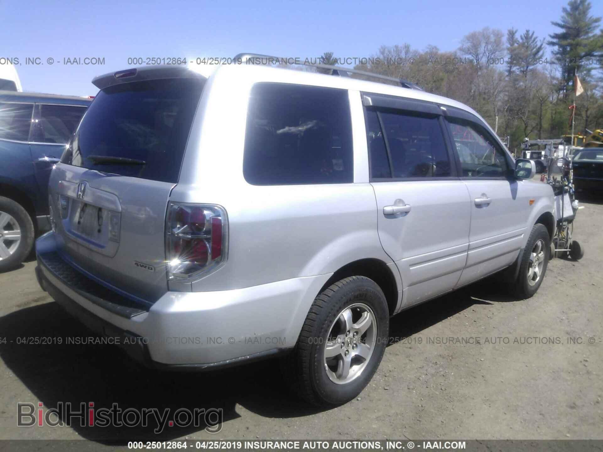 2006 HONDA PILOT - VIN: 2HKYF18666H522823 - Фото 4