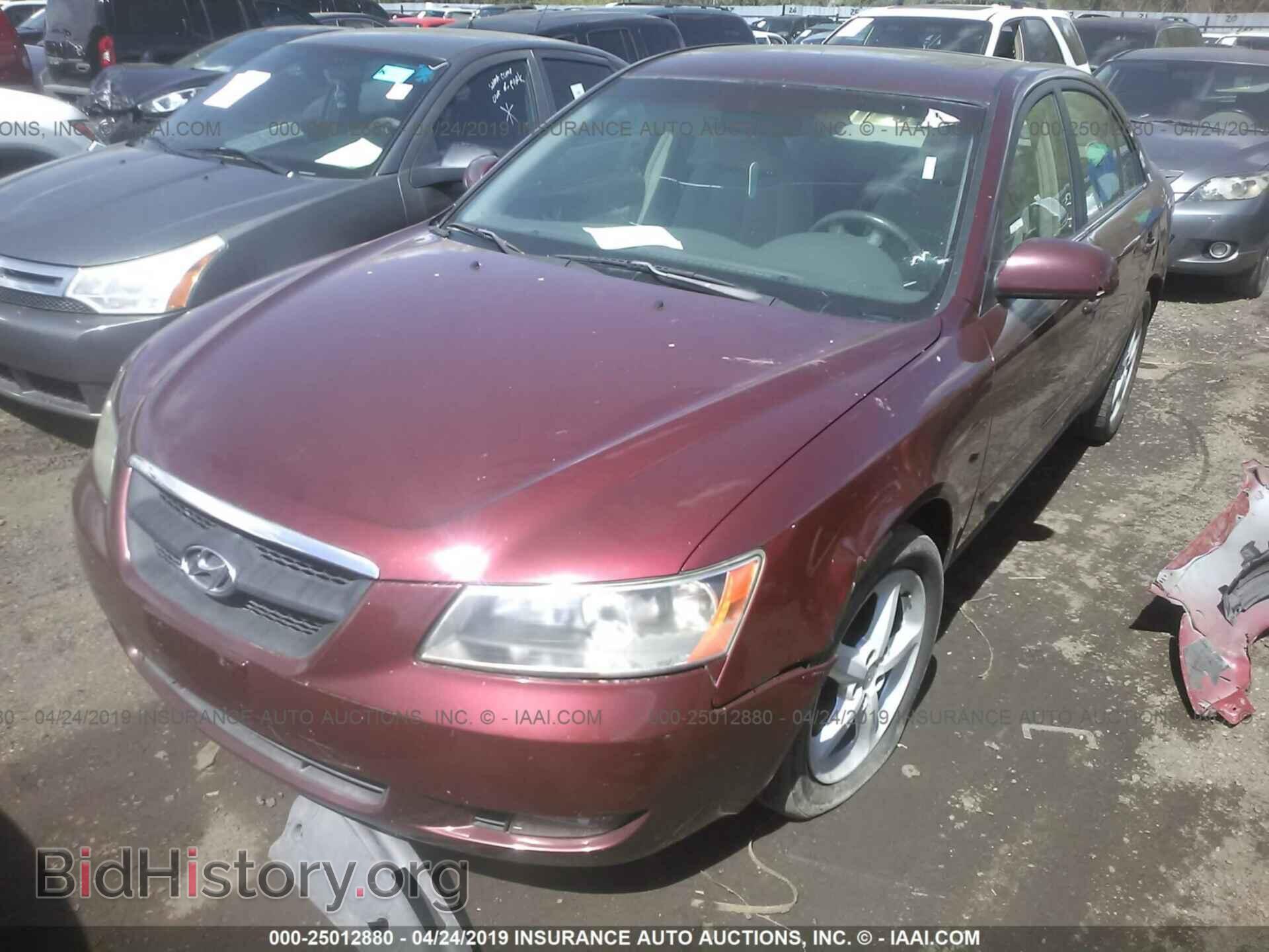 2007 HYUNDAI SONATA - VIN: 5NPEU46F37H213910 - Фото 2