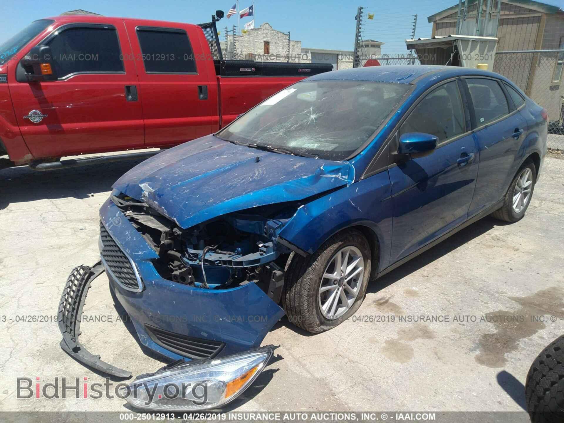 2018 FORD FOCUS - VIN: 1FADP3F21JL206098 - Фото 2