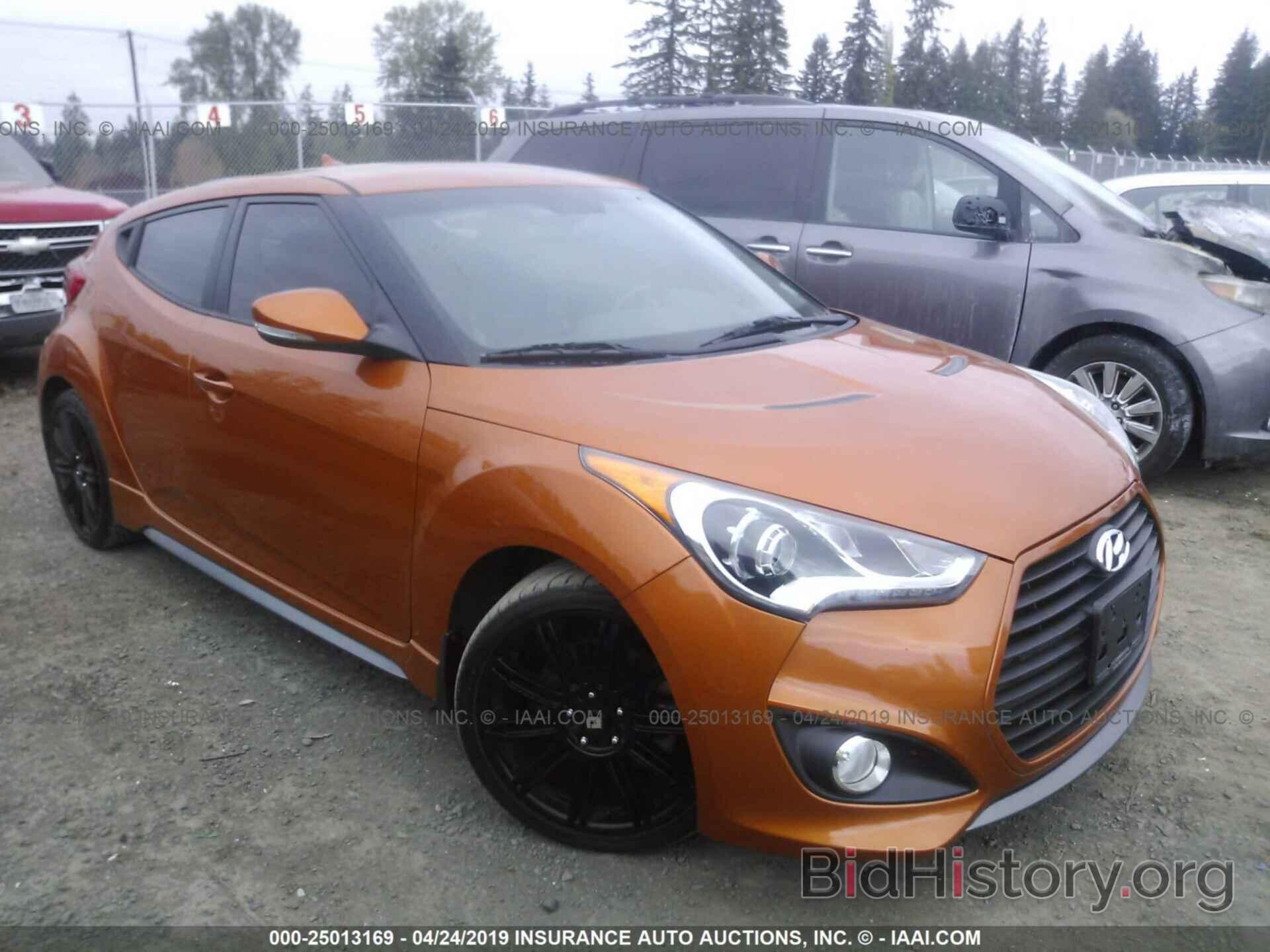 Photo KMHTC6AE2FU242321 - HYUNDAI VELOSTER 2015