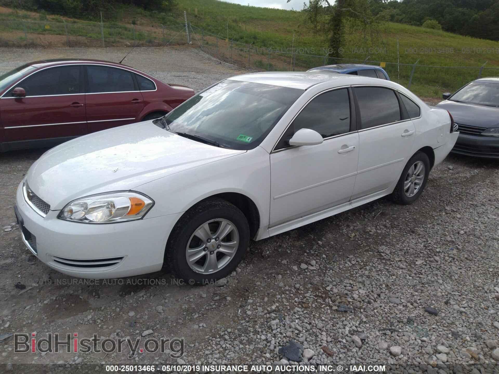 2012 CHEVROLET IMPALA - VIN: 2G1WF5E35C1275101 - Фото 2