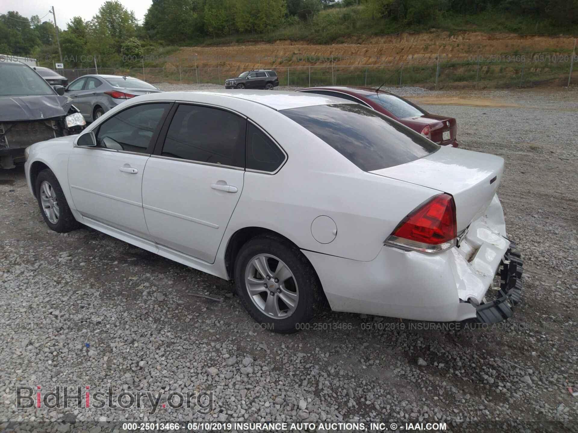 2012 CHEVROLET IMPALA - VIN: 2G1WF5E35C1275101 - Фото 3