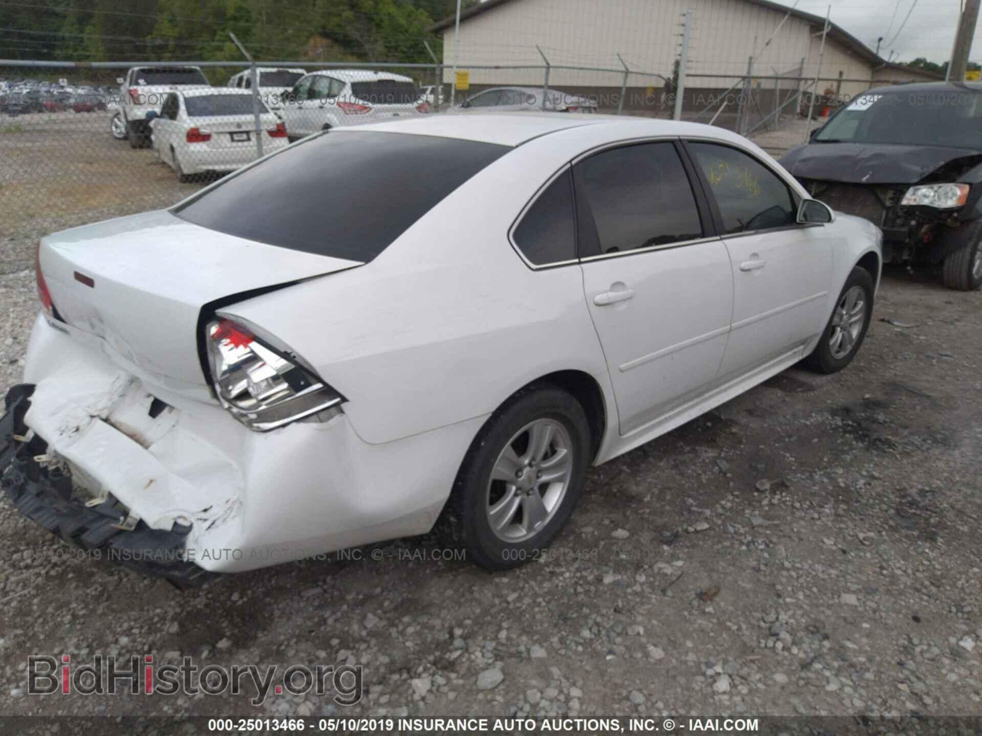 2012 CHEVROLET IMPALA - VIN: 2G1WF5E35C1275101 - Фото 4