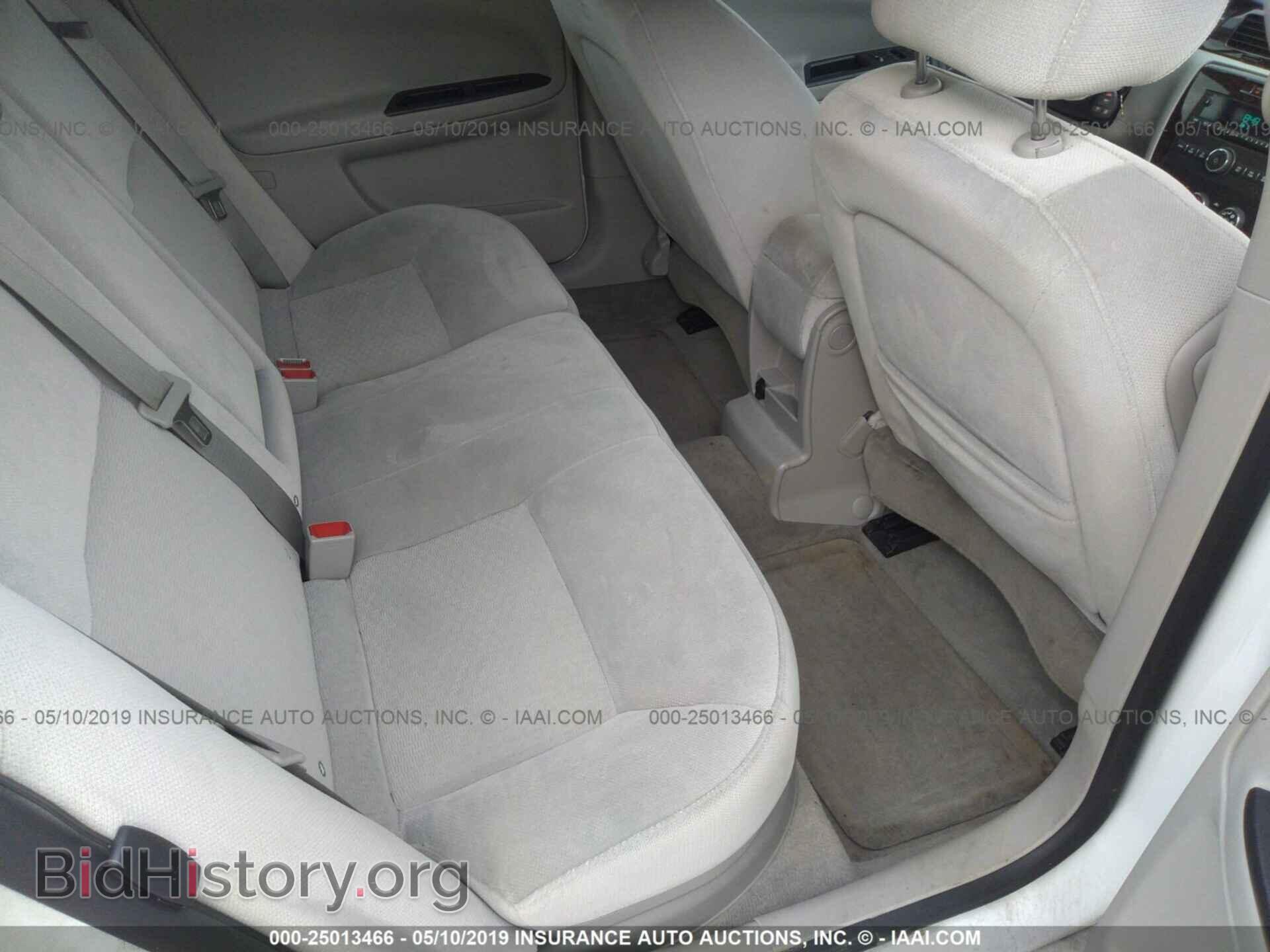 2012 CHEVROLET IMPALA - VIN: 2G1WF5E35C1275101 - Фото 8