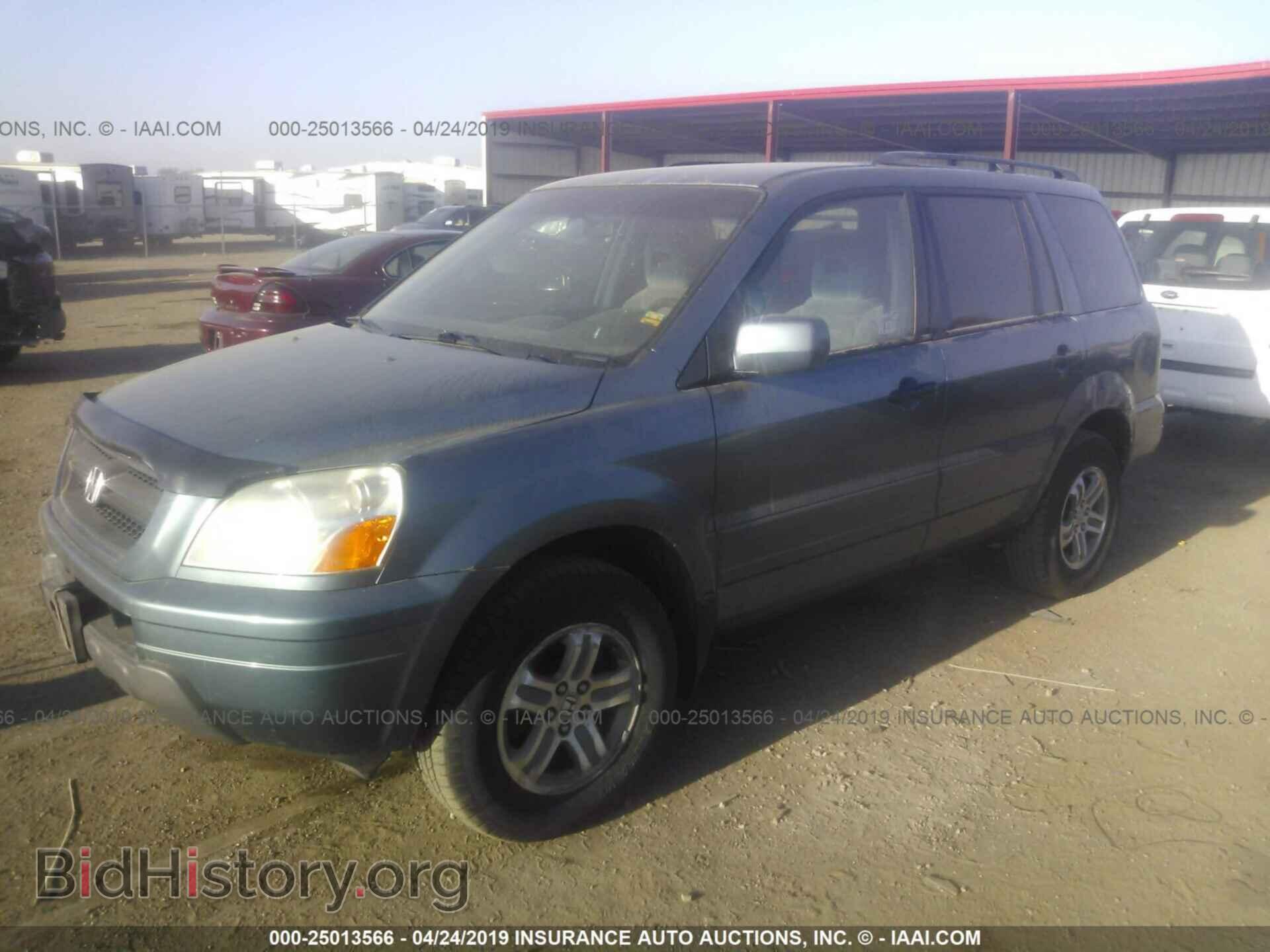 2005 HONDA PILOT - VIN: 5FNYF18455B037360 - Фото 2