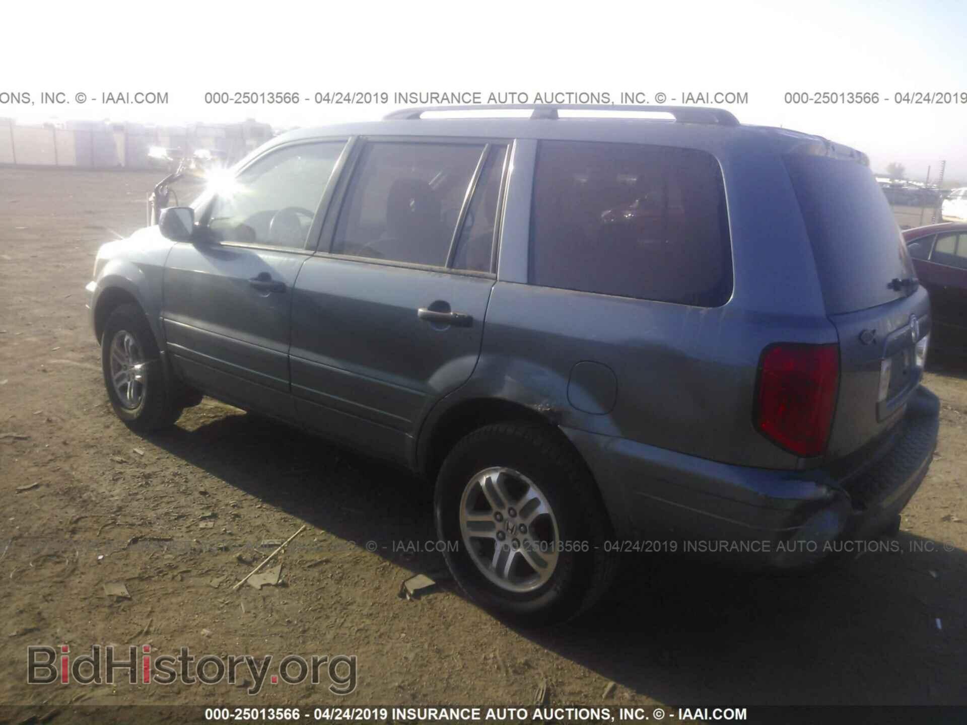 2005 HONDA PILOT - VIN: 5FNYF18455B037360 - Фото 3