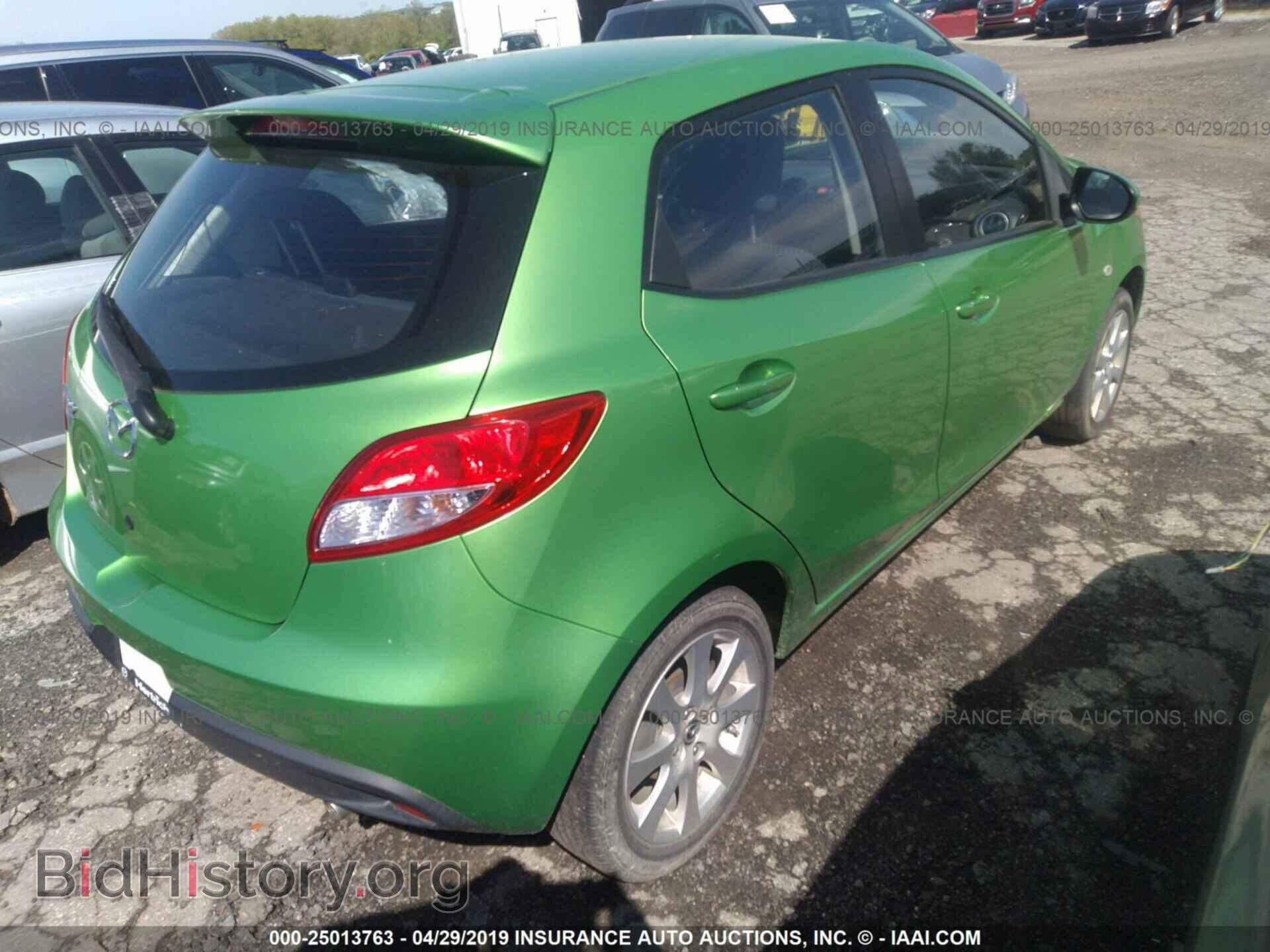 2013 MAZDA MAZDA2 - VIN: JM1DE1LZ8D0153539 - Фото 4
