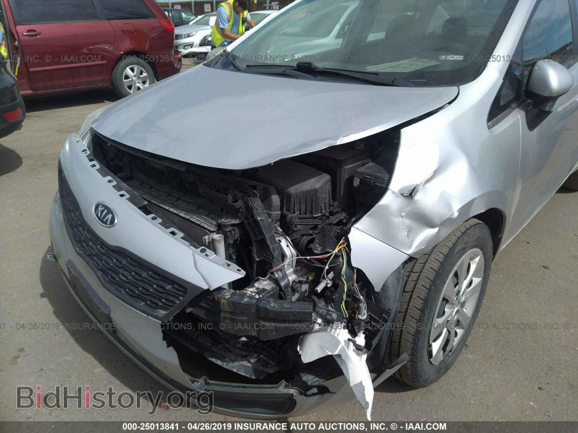 2013 KIA RIO - VIN: KNADM4A37D6108492 - Фото 6