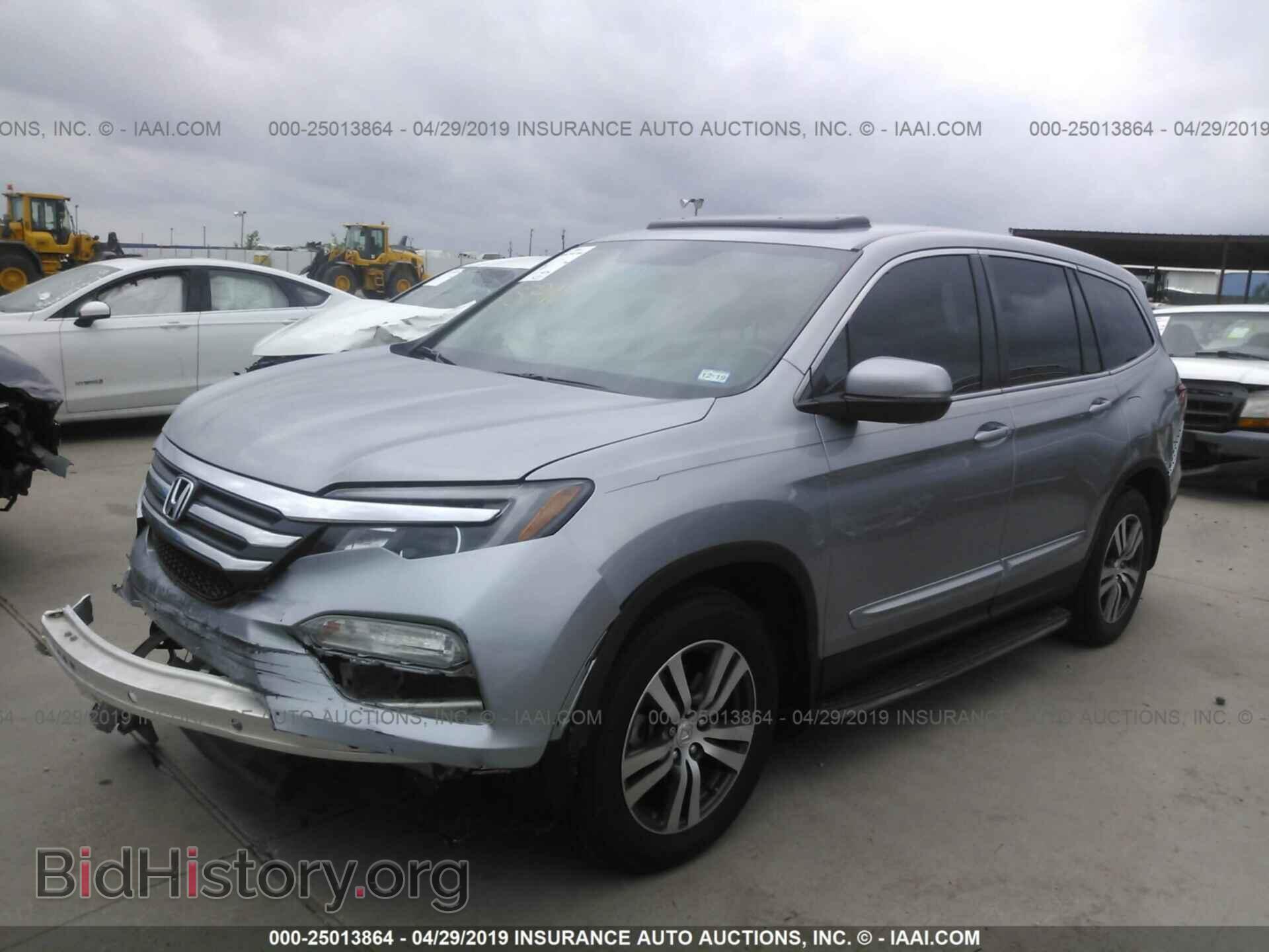 2016 HONDA PILOT - VIN: 5FNYF5H51GB055146 - Фото 2