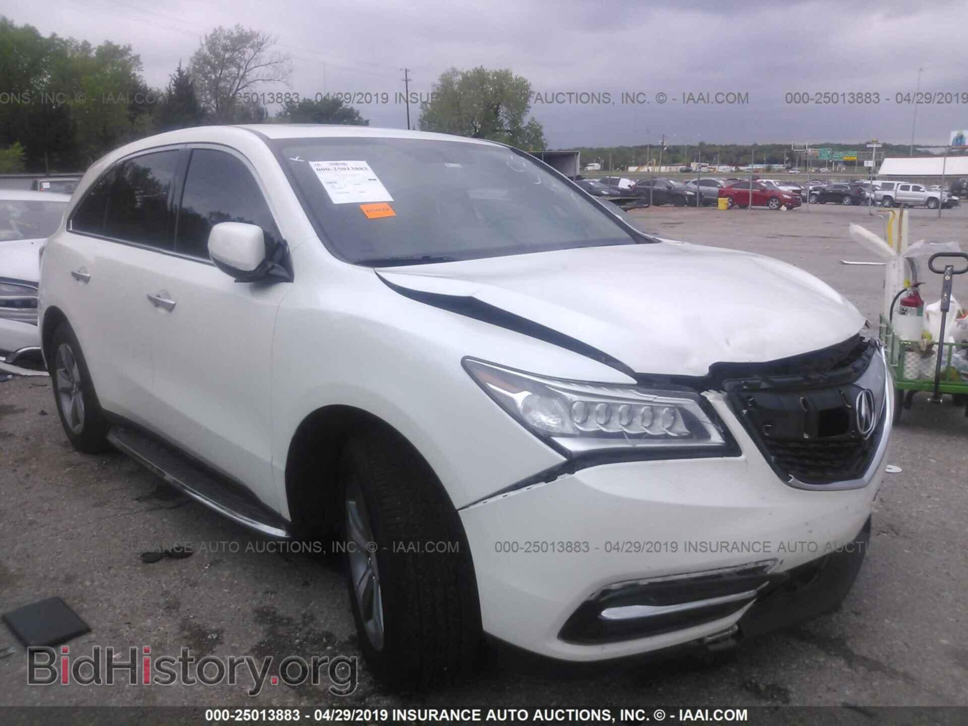 Фотография 5FRYD3H24EB005997 - ACURA MDX 2014