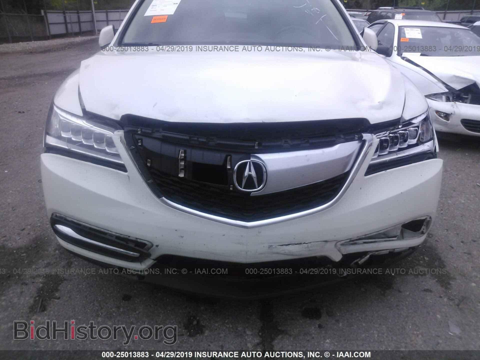 2014 ACURA MDX - VIN: 5FRYD3H24EB005997 - Фото 6