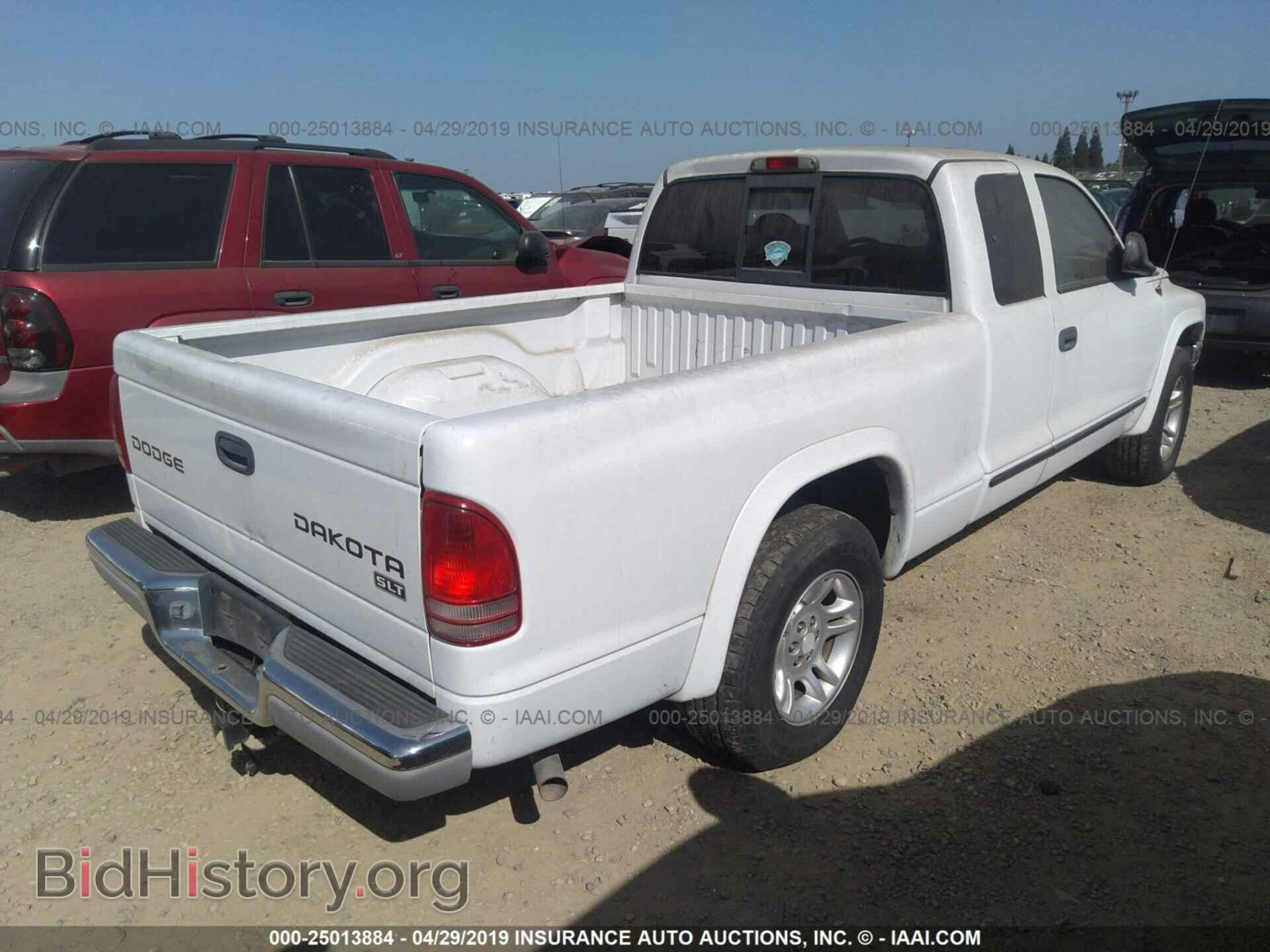 2004 DODGE DAKOTA - VIN: 1D7GL42KX4S747472 - Фото 4