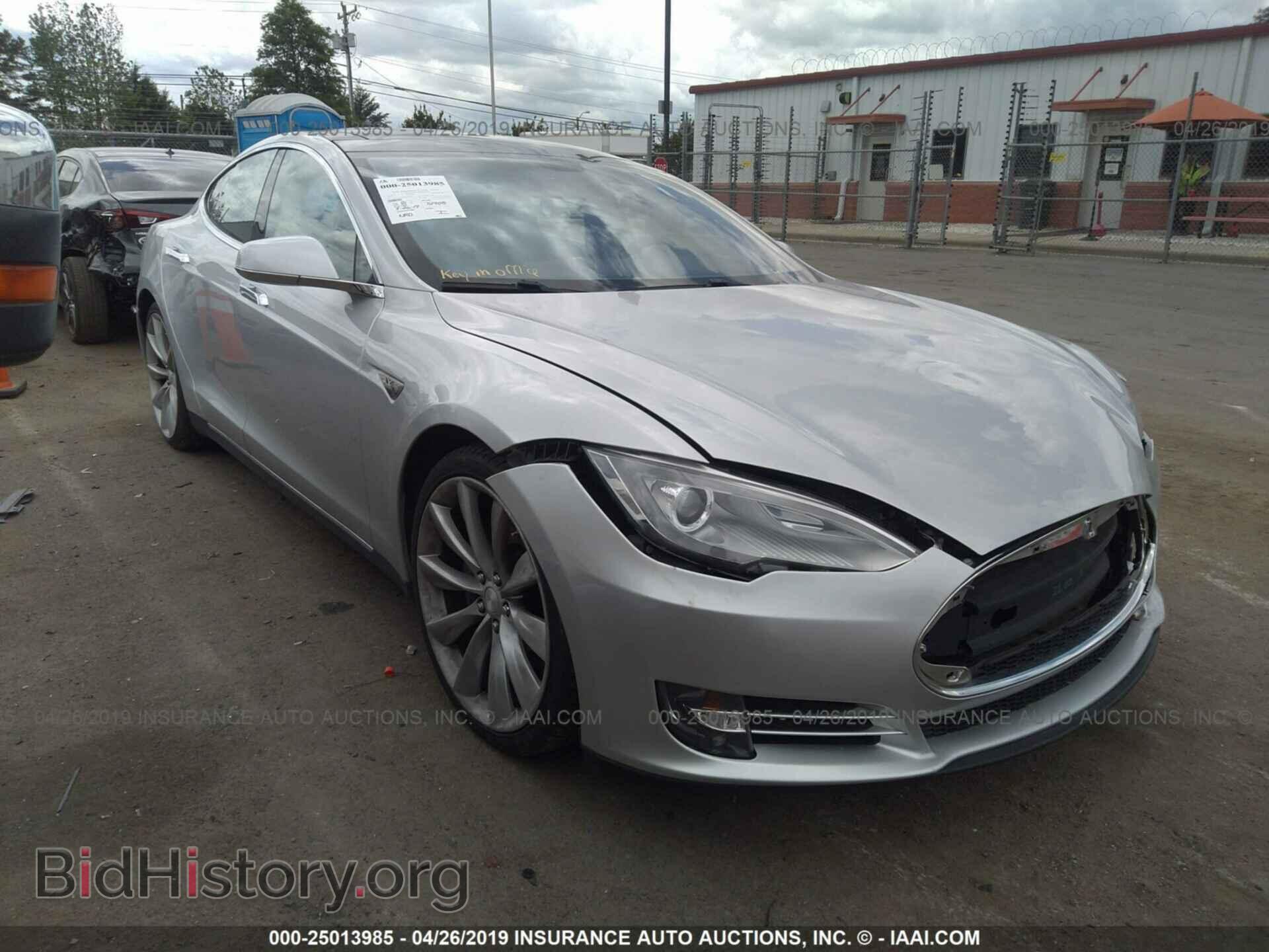Photo 5YJSA1DP0DFP07481 - TESLA MODEL S 2013
