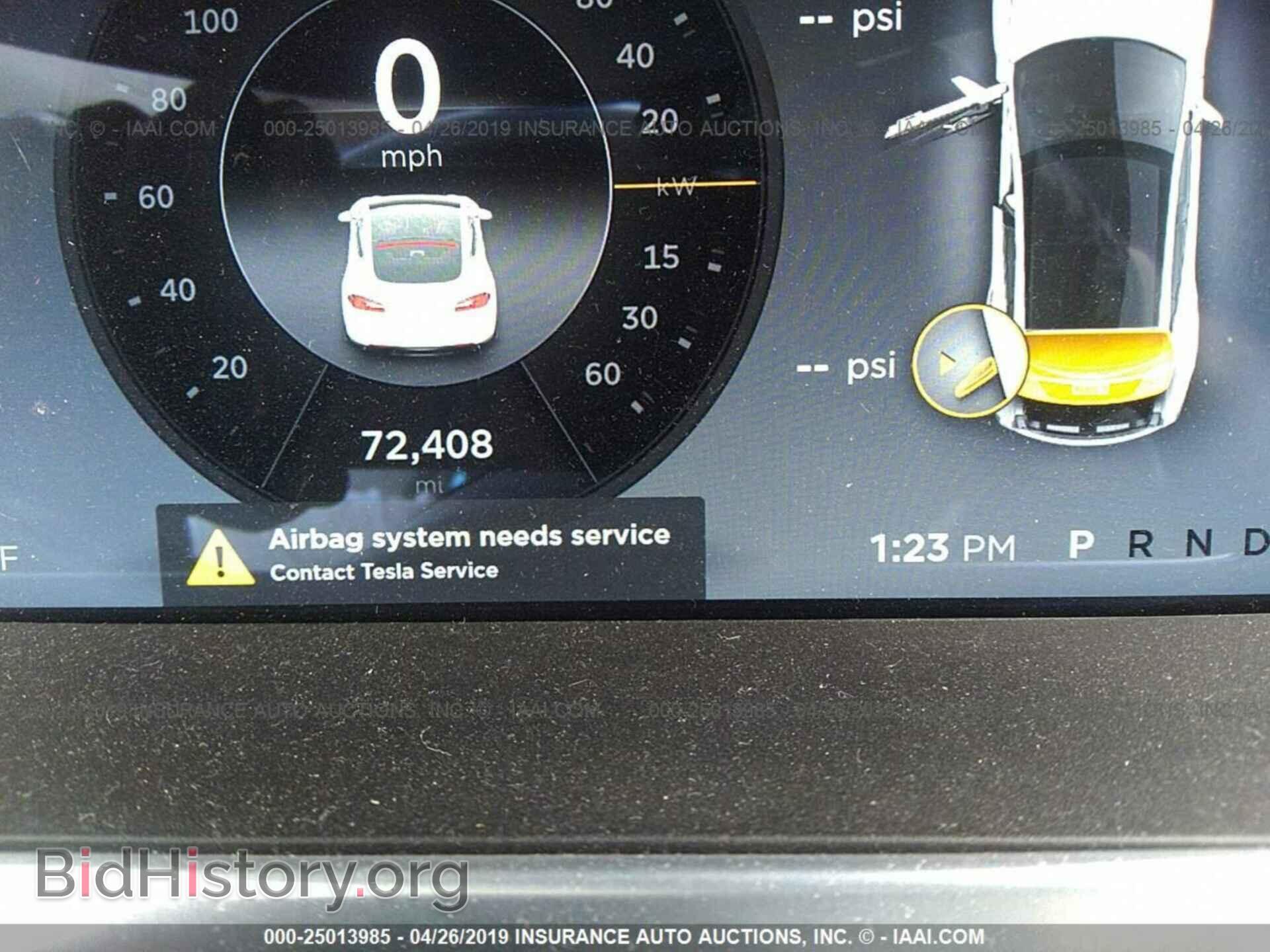2013 TESLA MODEL S - VIN: 5YJSA1DP0DFP07481 - Фото 7