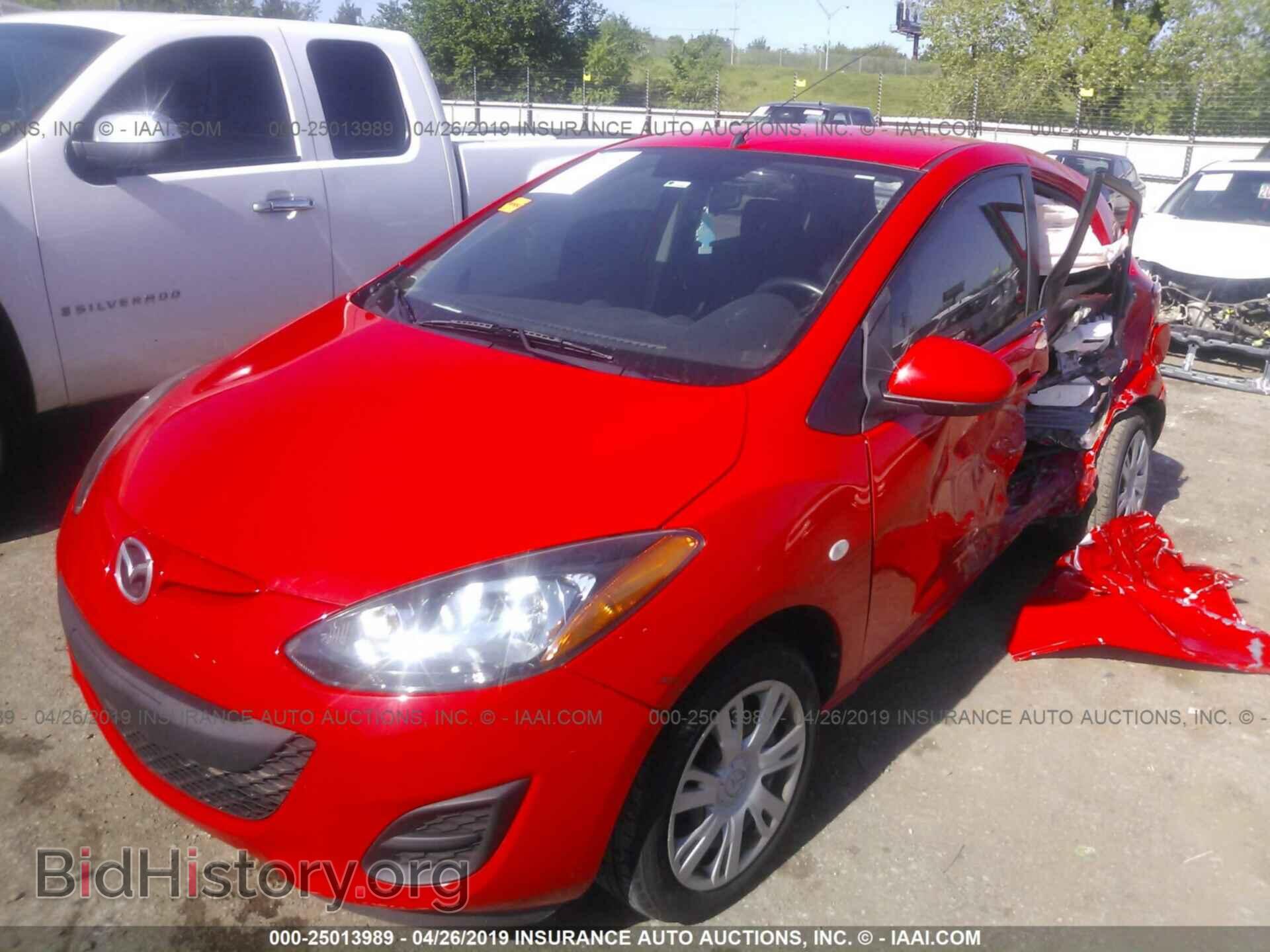 2014 MAZDA MAZDA2 - VIN: JM1DE1KY4E0188721 - Photo 2