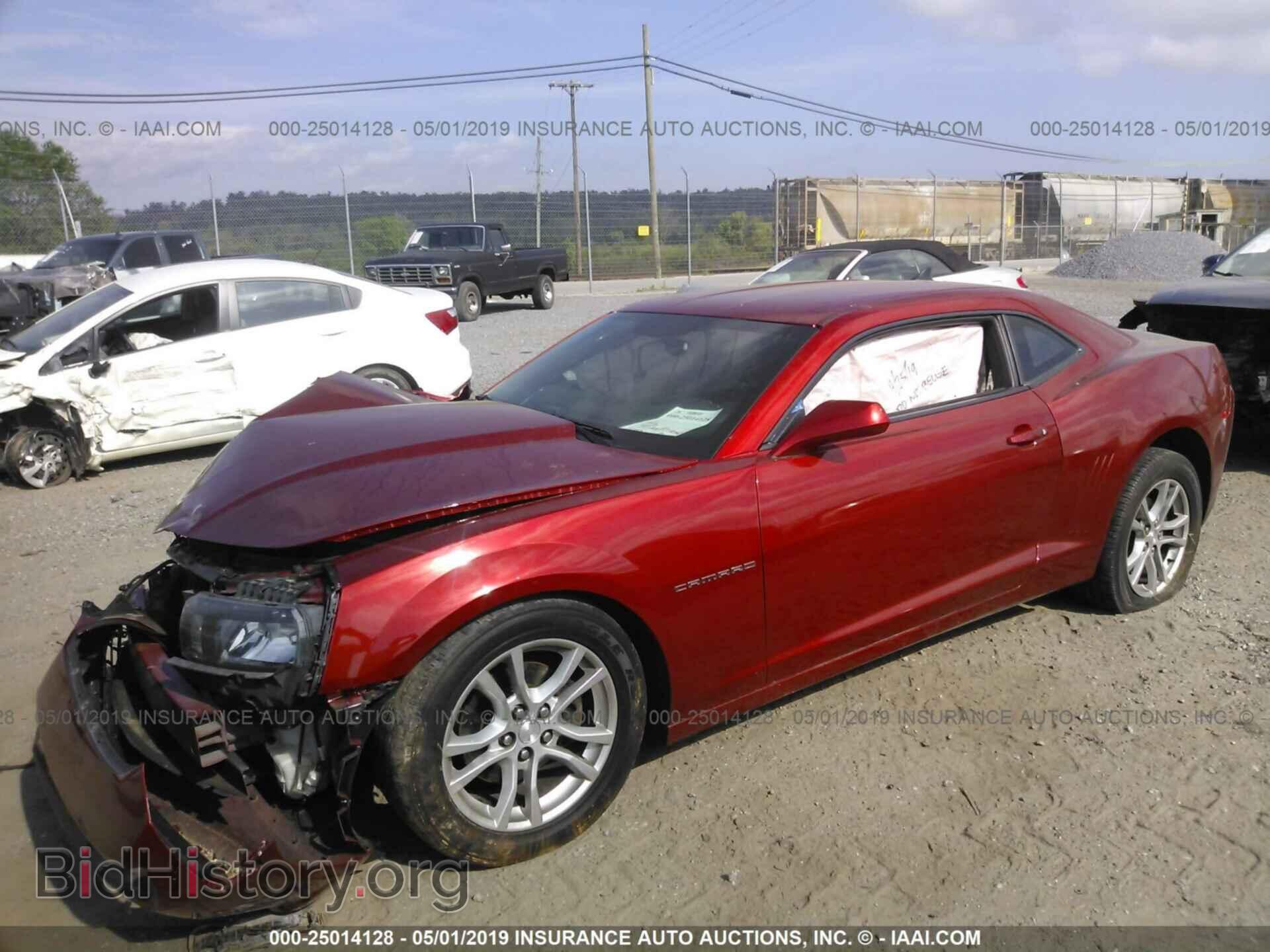 2014 CHEVROLET CAMARO - VIN: 2G1FA1E36E9192501 - Photo 2