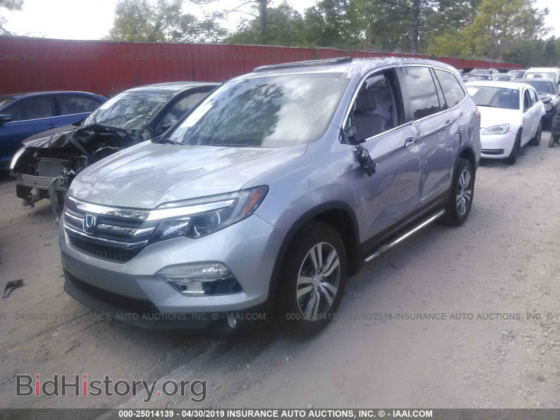 2017 HONDA PILOT - VIN: 5FNYF5H84HB036411 - Фото 2